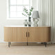 180cm Sideboard In Natural Oak Finish