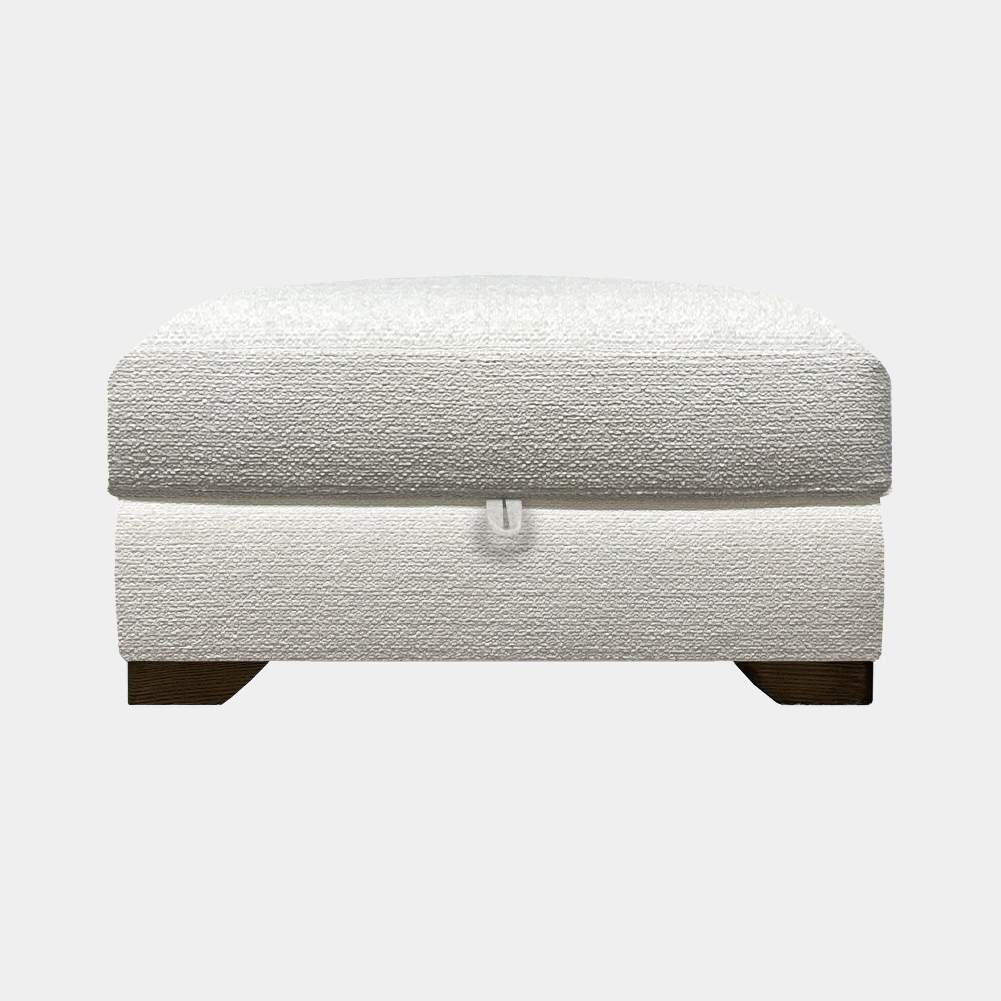 Santa Monica - Large Storage Stool In Fabric