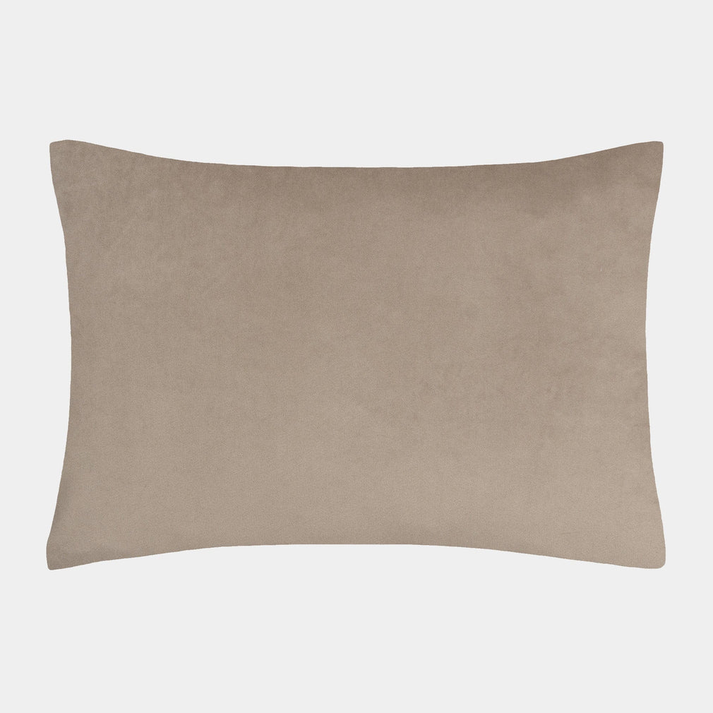 Marrakesh - Natural Cut Velvet Cushion 35x50cm