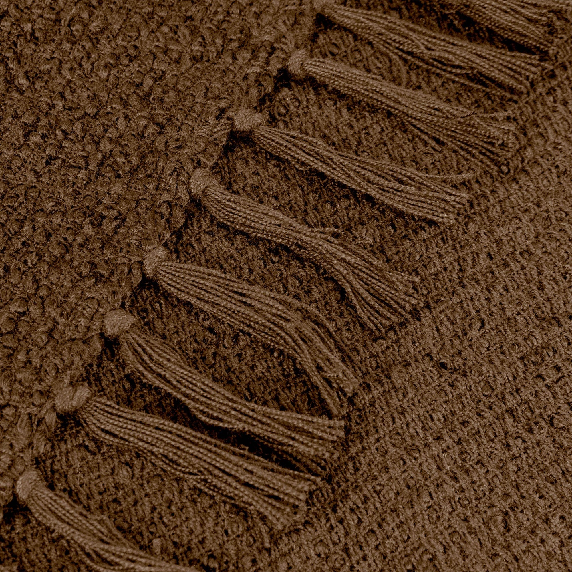 Karumba - Cocoa Textured Boucle Throw 130x170cm