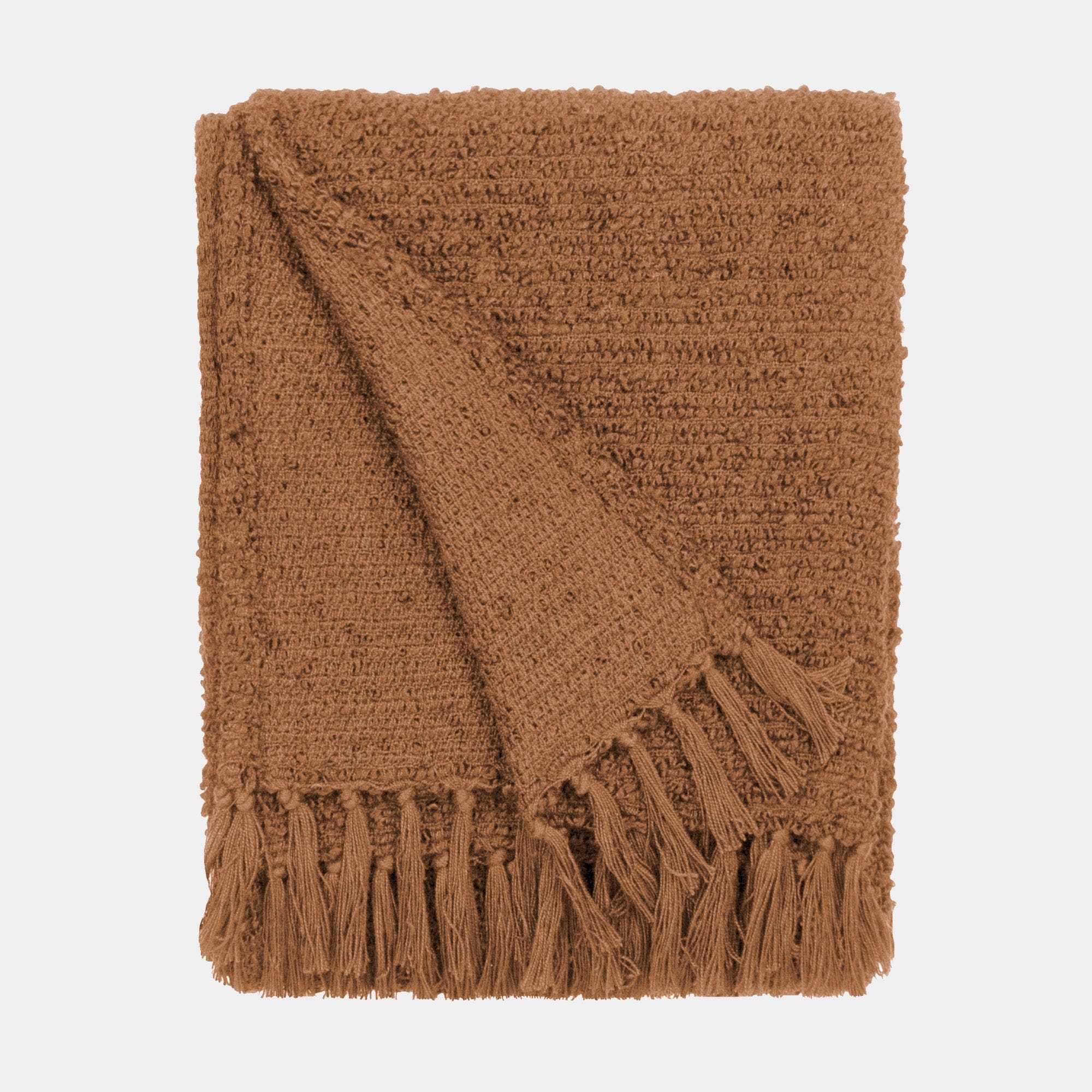 Karumba - Ginger Textured Boucle Throw 130x170cm