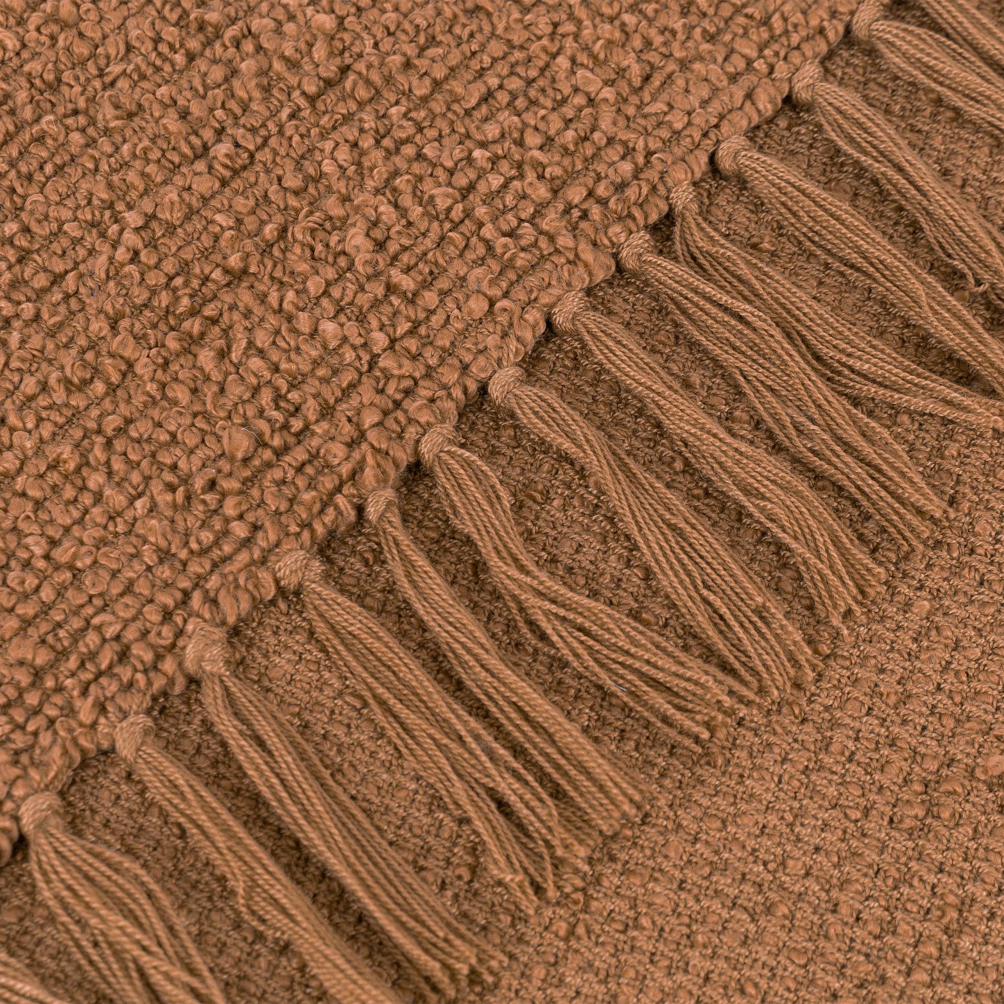 Karumba - Ginger Textured Boucle Throw 130x170cm