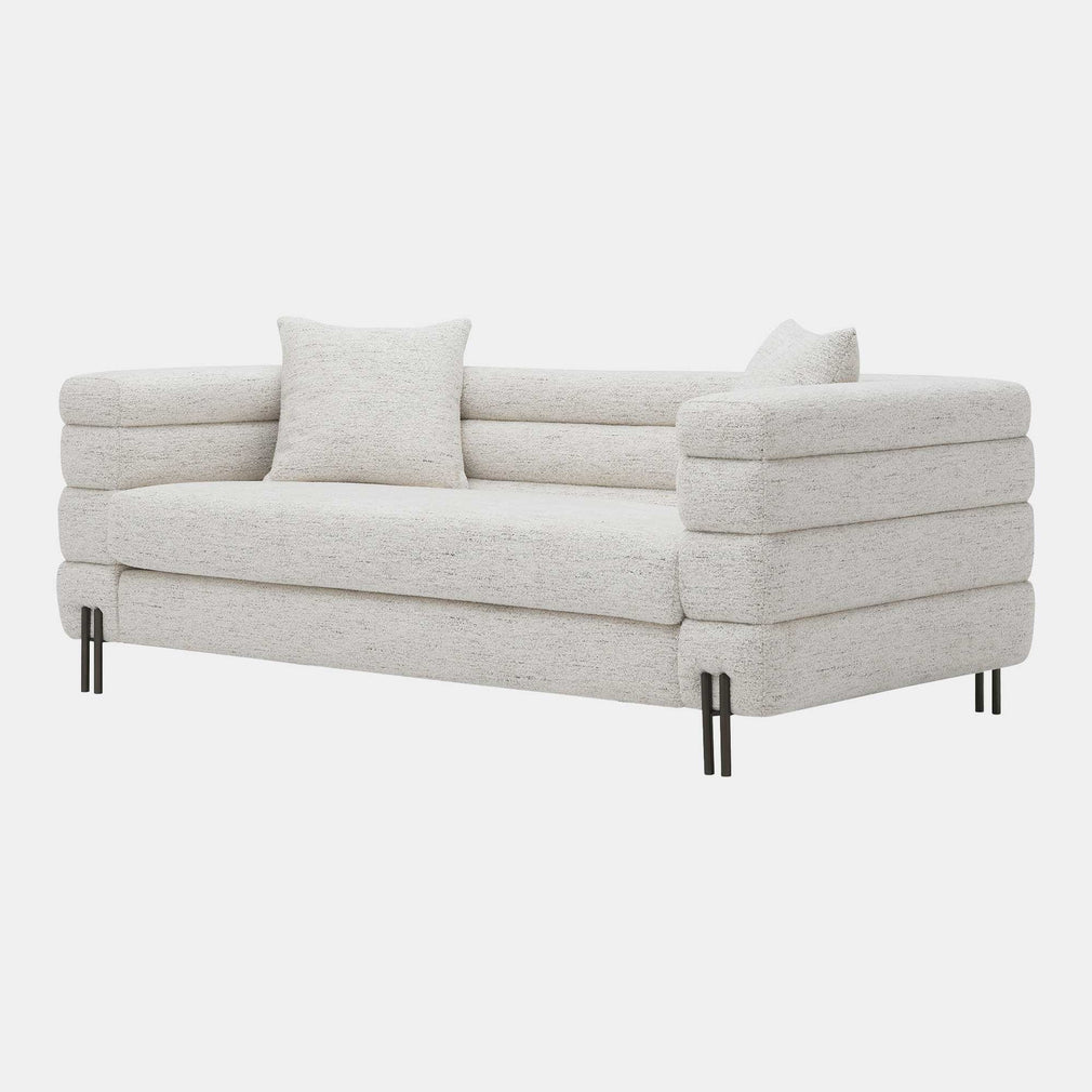 Eichholtz York - Small Sofa In Fabric Seashell Off-White