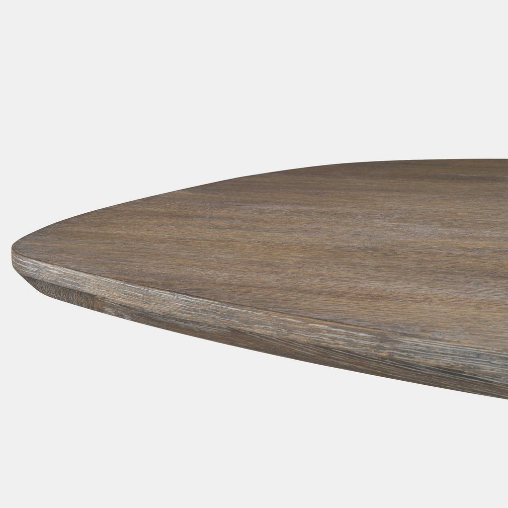 Westwood - 200cm Oval Dining Table - Silverstone Oak Veneer