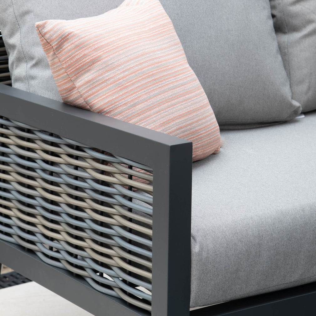 Wicker Modular Corner Dining Set