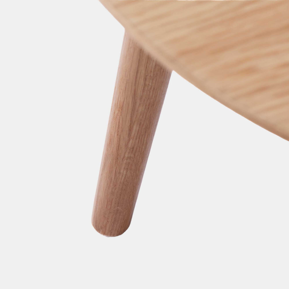Riley - Circular Nest Of Tables In Natural Oak Finish
