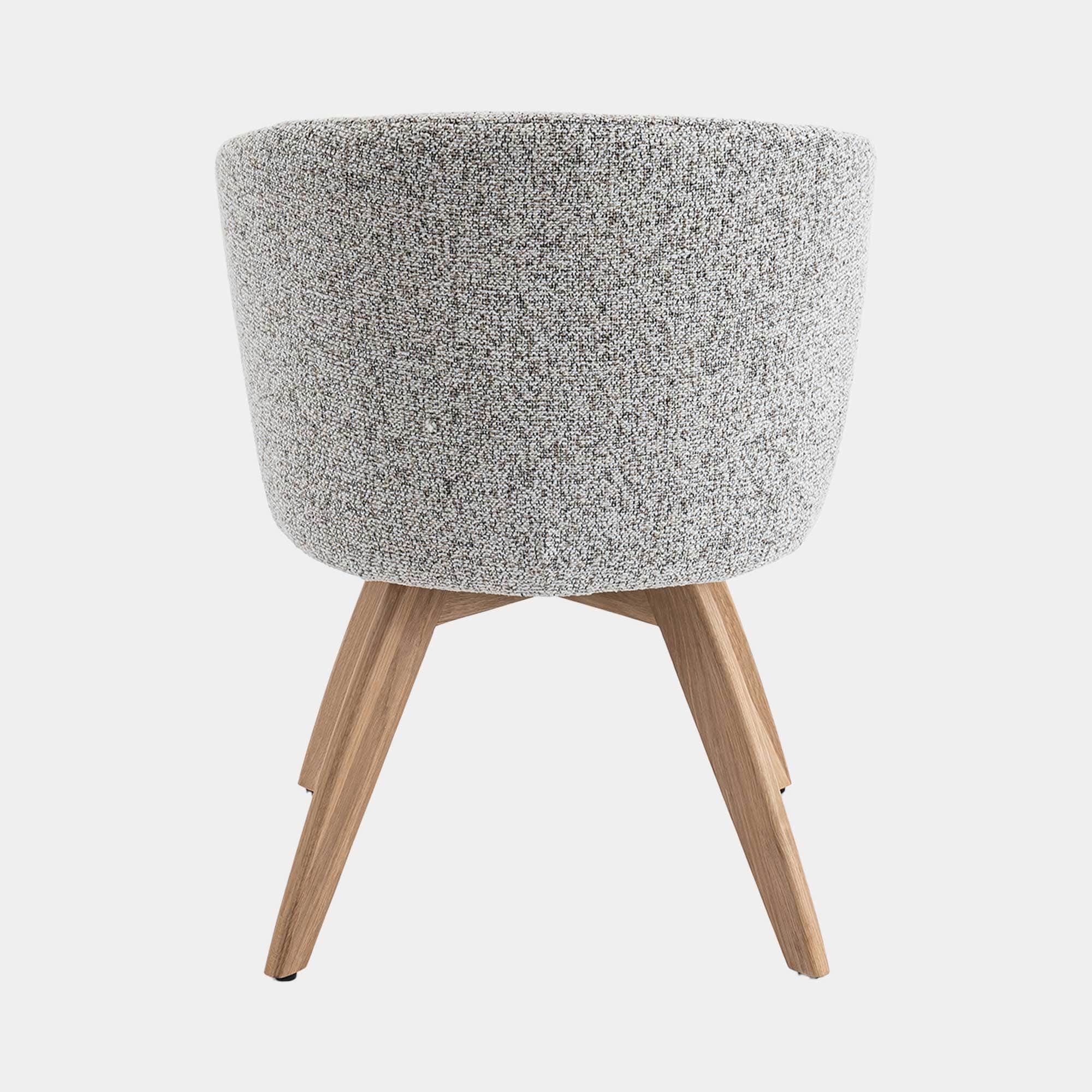 Augusta - Swivel Dining Chair, Fabric