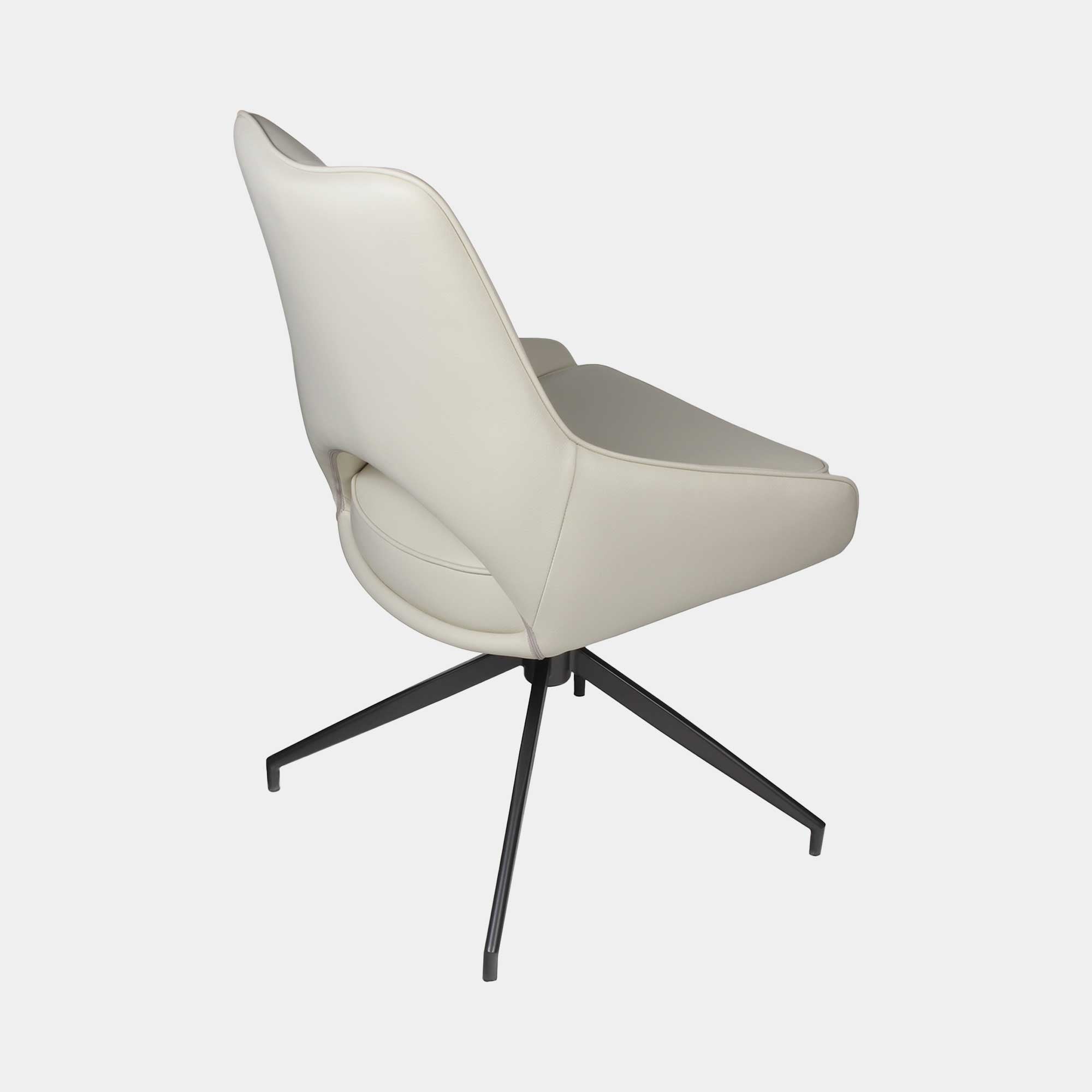 Alba - Swivel Dining Chair, PU Leather