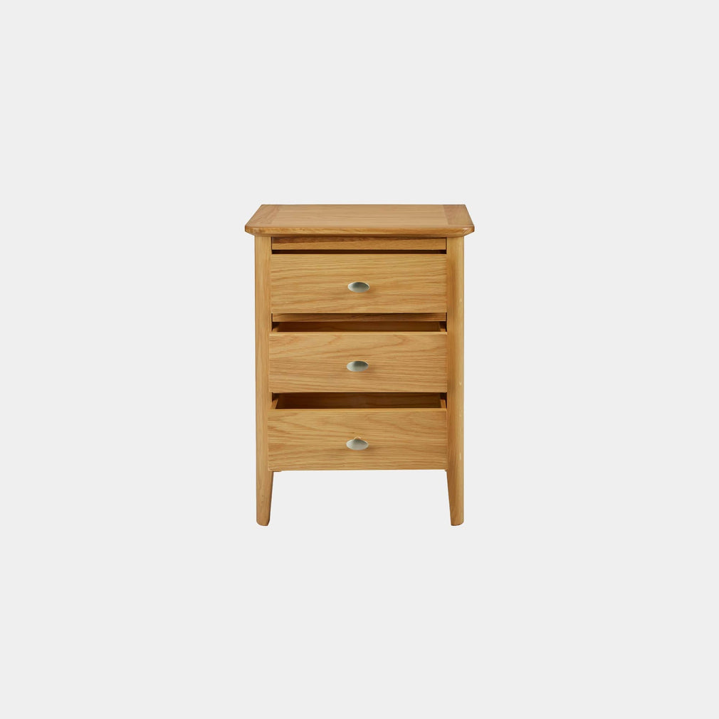 Chaucer - 3 Drawer Bedside Chest