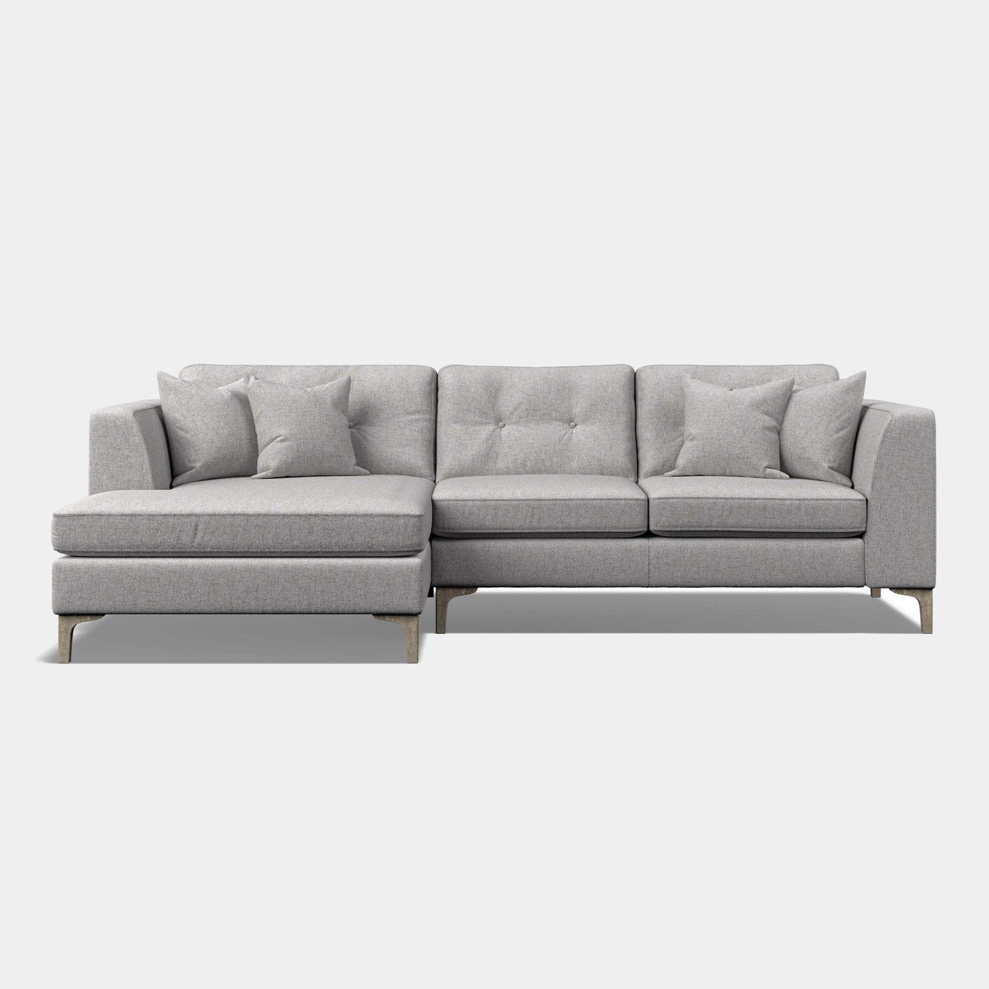Aspen -  Small LHF Standard Back Chaise Sofa In Fabric