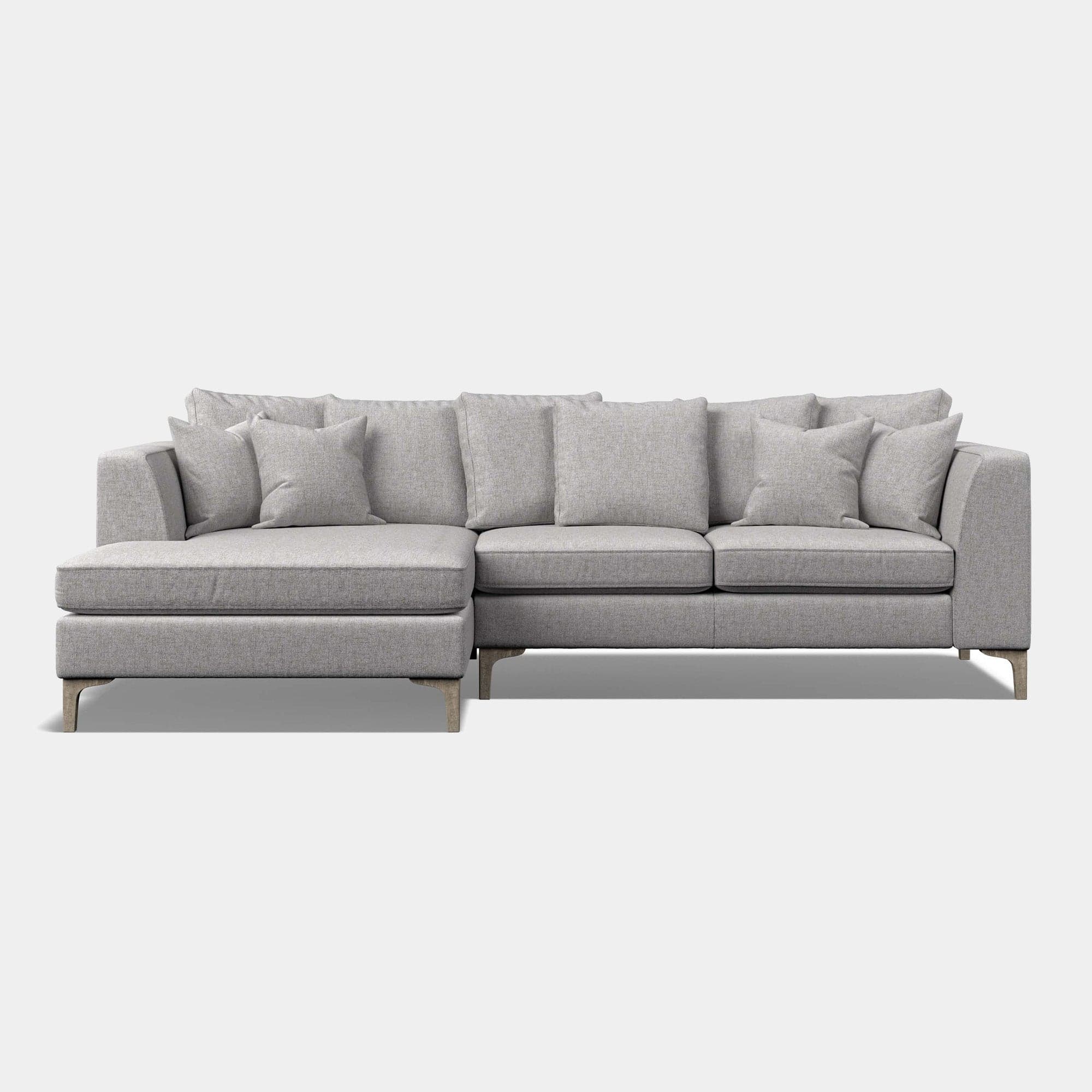 Aspen - Small LHF Pillow Back Chaise Sofa In Fabric