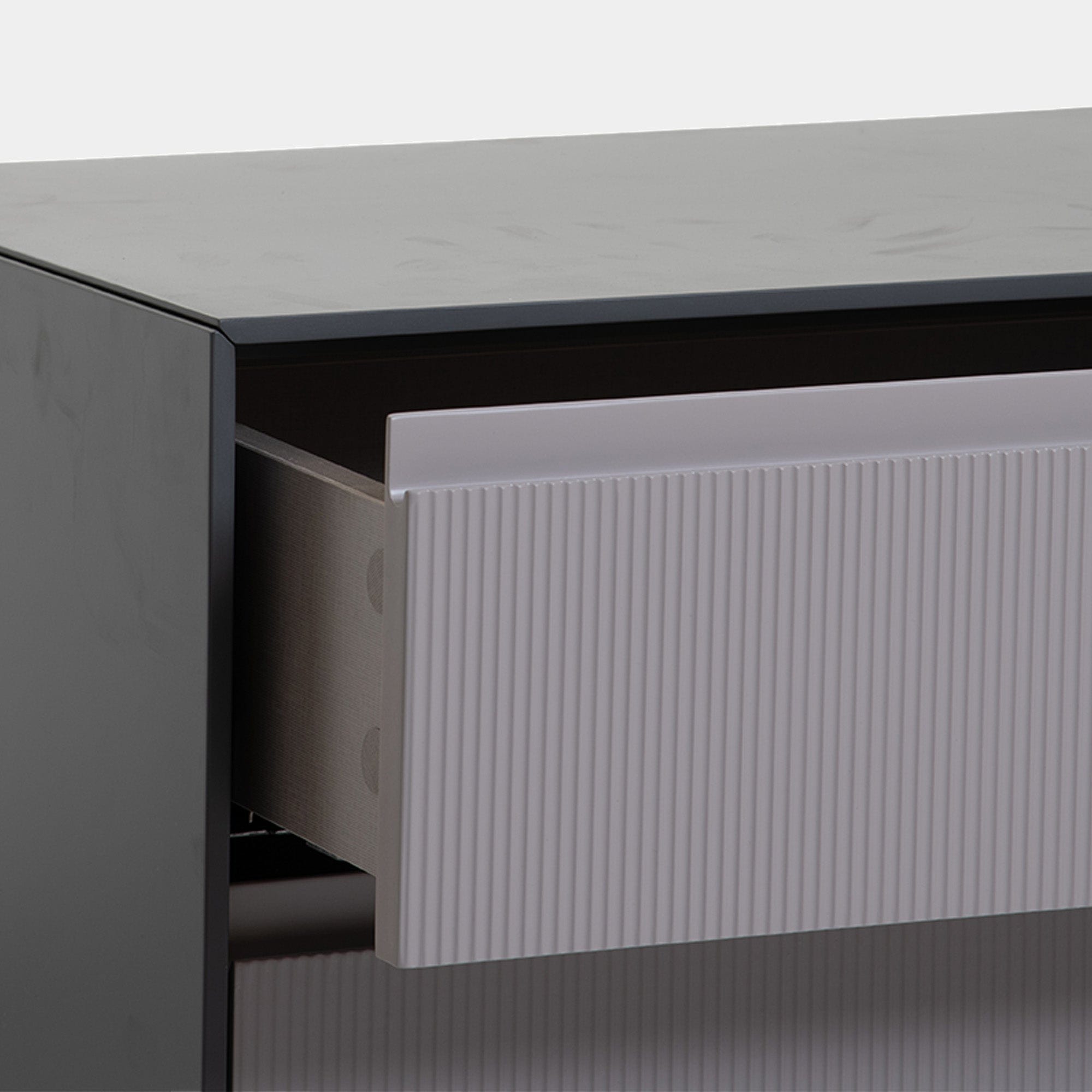 Angel Falls - Night Stand In Flannel Grey Matt