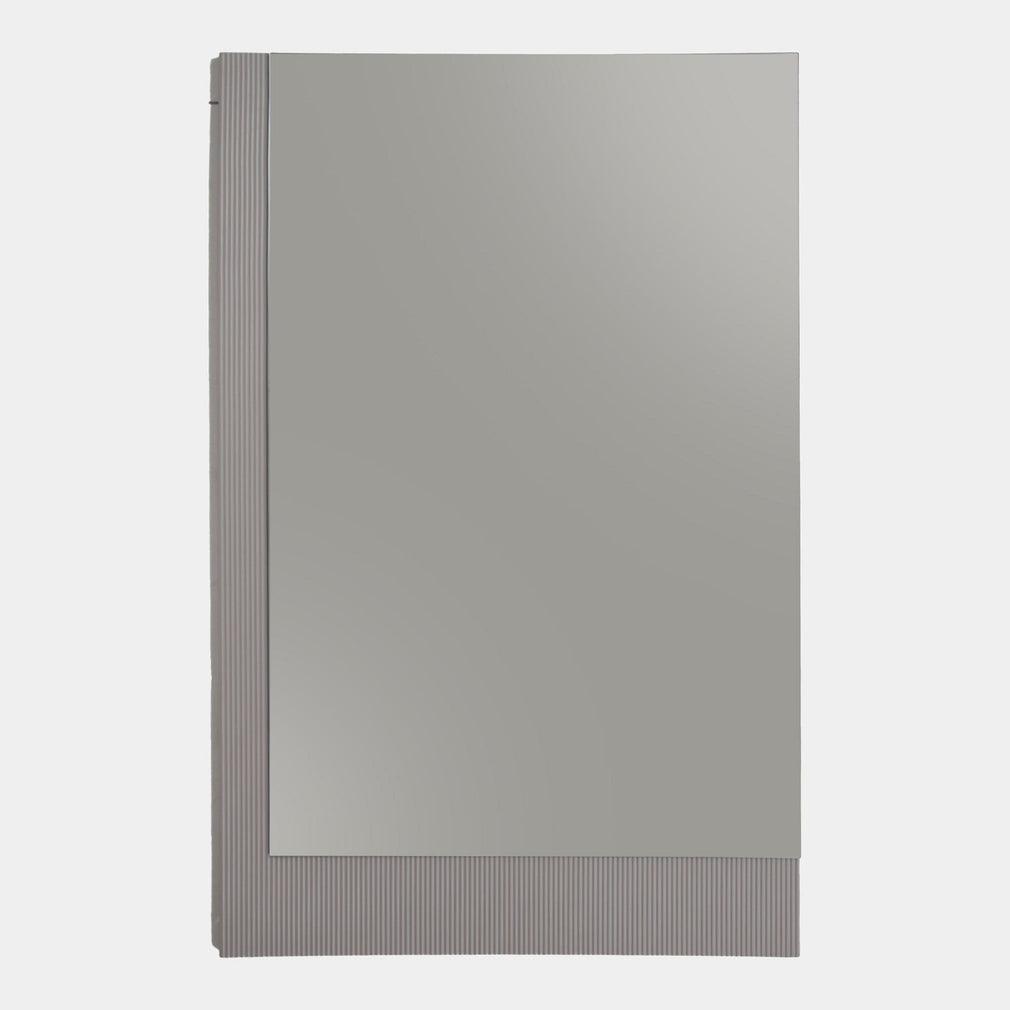Angel Falls - Mirror In Flannel Grey Matt
