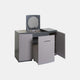 Angel Falls - Vanity Unit In Flannel Grey Matt