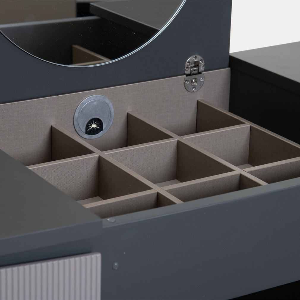 Angel Falls - Vanity Unit In Flannel Grey Matt