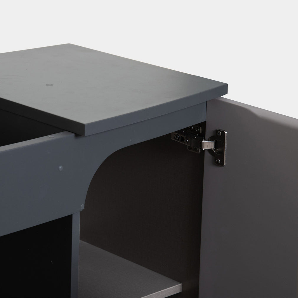 Angel Falls - Vanity Unit In Flannel Grey Matt