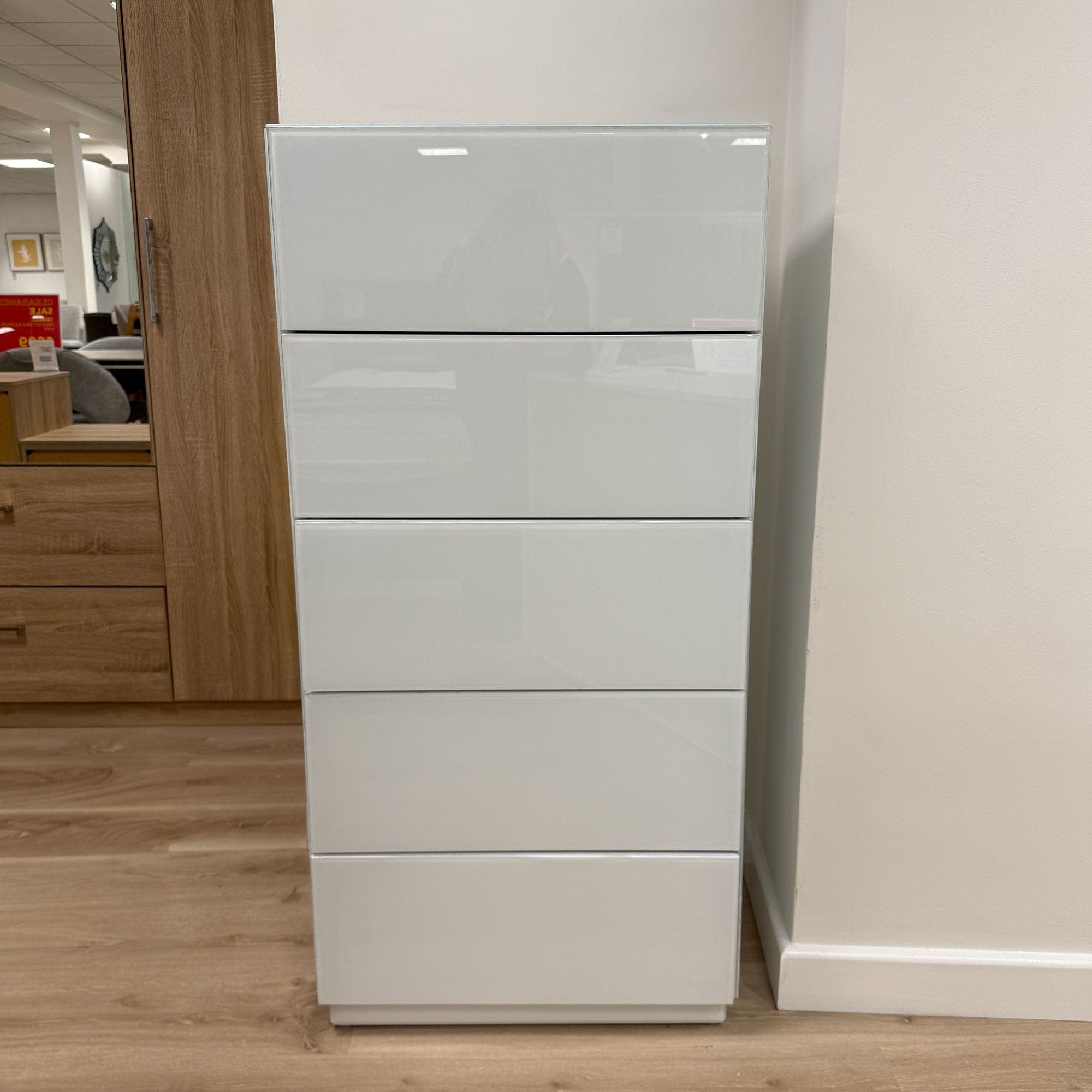 Cassandra 5 Drawer Tallboy