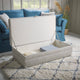 Large Rectangular Storage  Footstool 60cm x 120cm In Fabric Grade 1