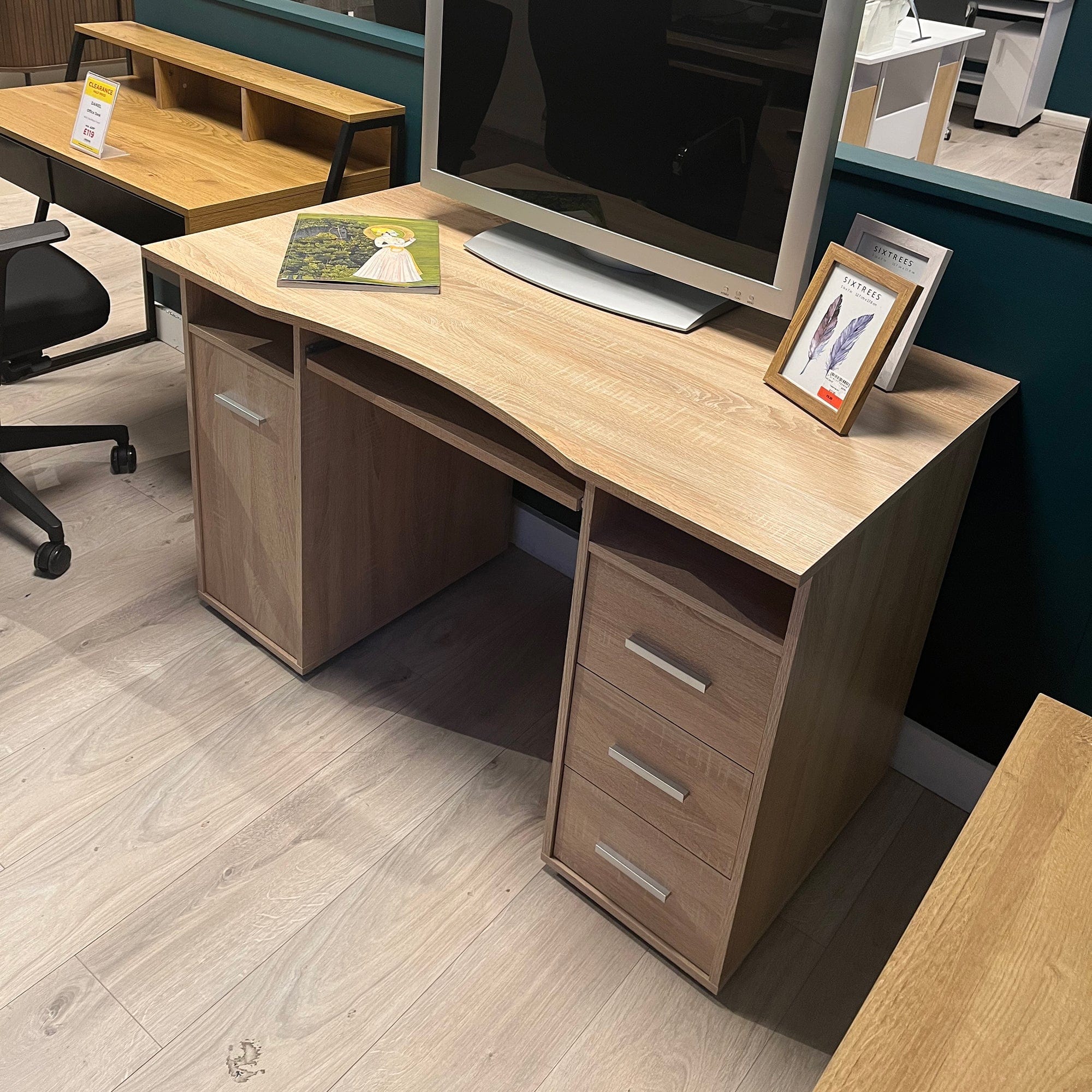 Gemini 4029-5525 Desk Sonoma Oak