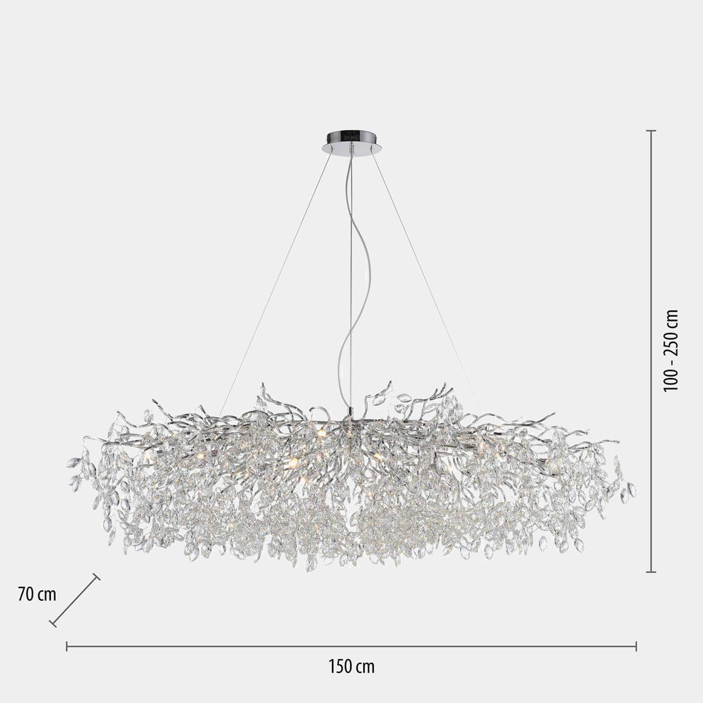 Nadia - Pendant Crystal Light