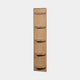 West Lake - Bookcase, White Oak