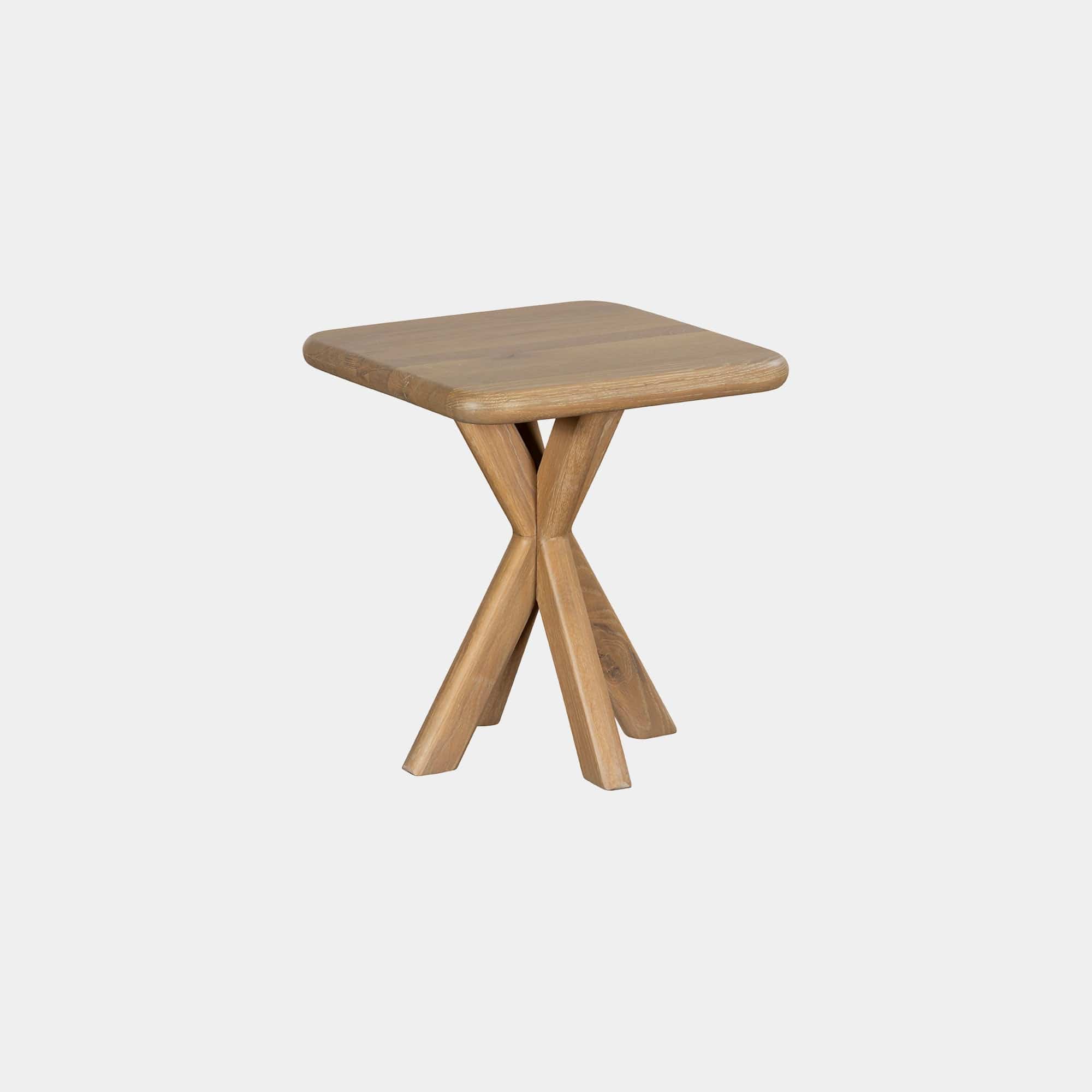 West Lake - Lamp Table, White Oak