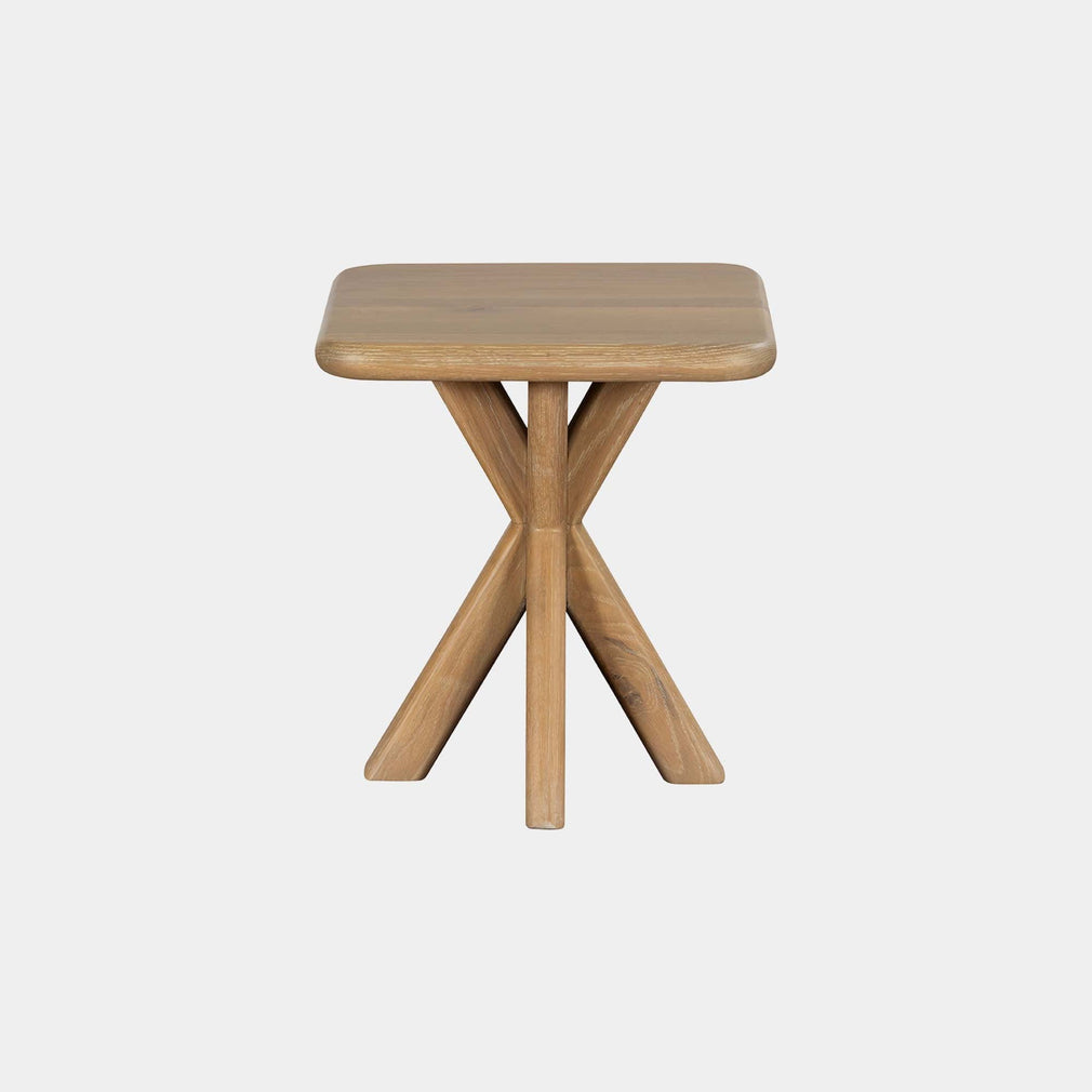 West Lake - Lamp Table, White Oak