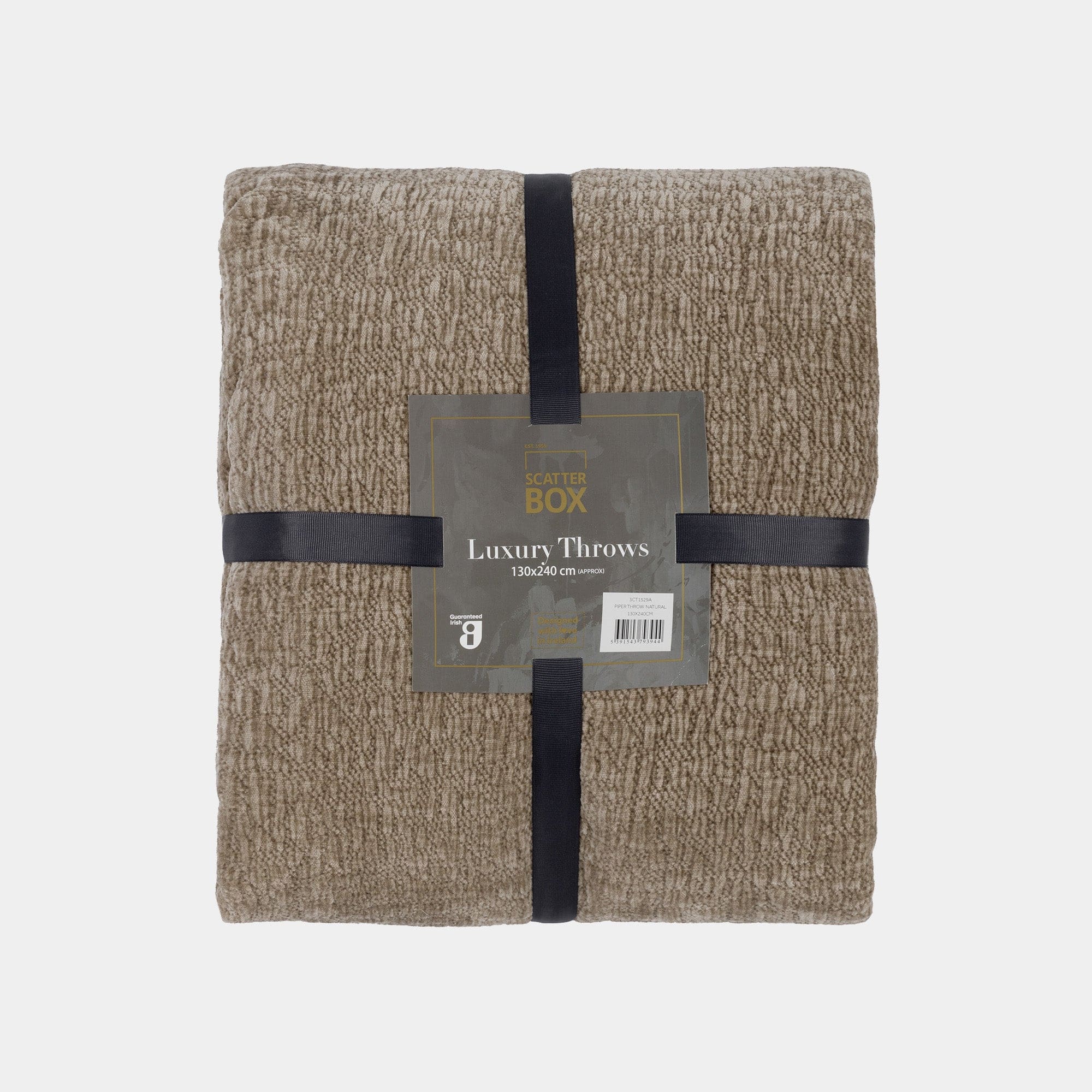 Mason - Natural Throw 130x240cm