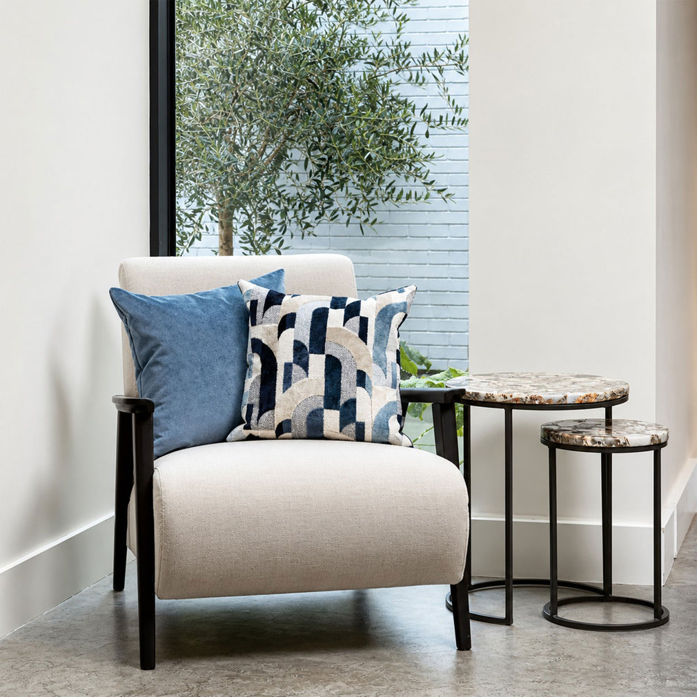 Crosbie - Blue Cushion 43x43cm
