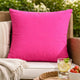 Plain - Pink Outdoor Cushion 43x43cm