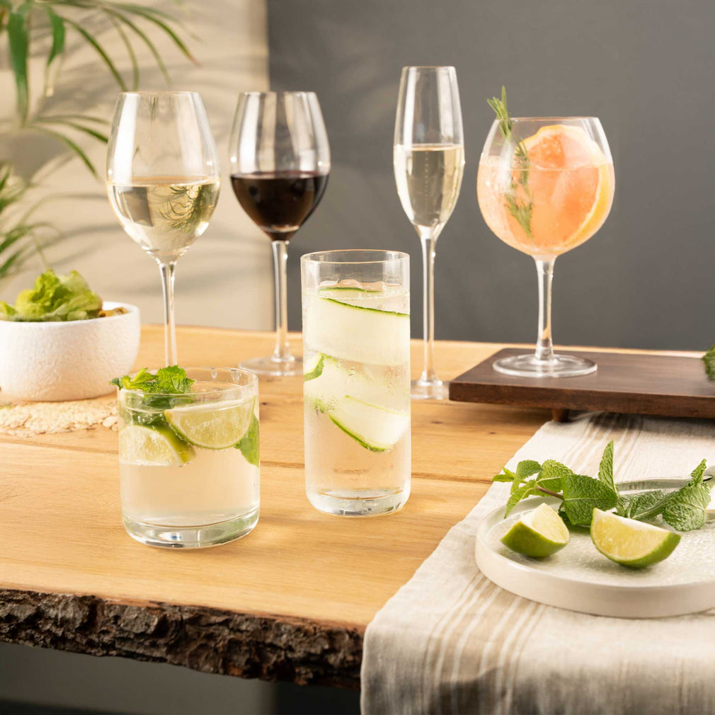 Artisan Street Ripple - Set of 4 Wine Glasses