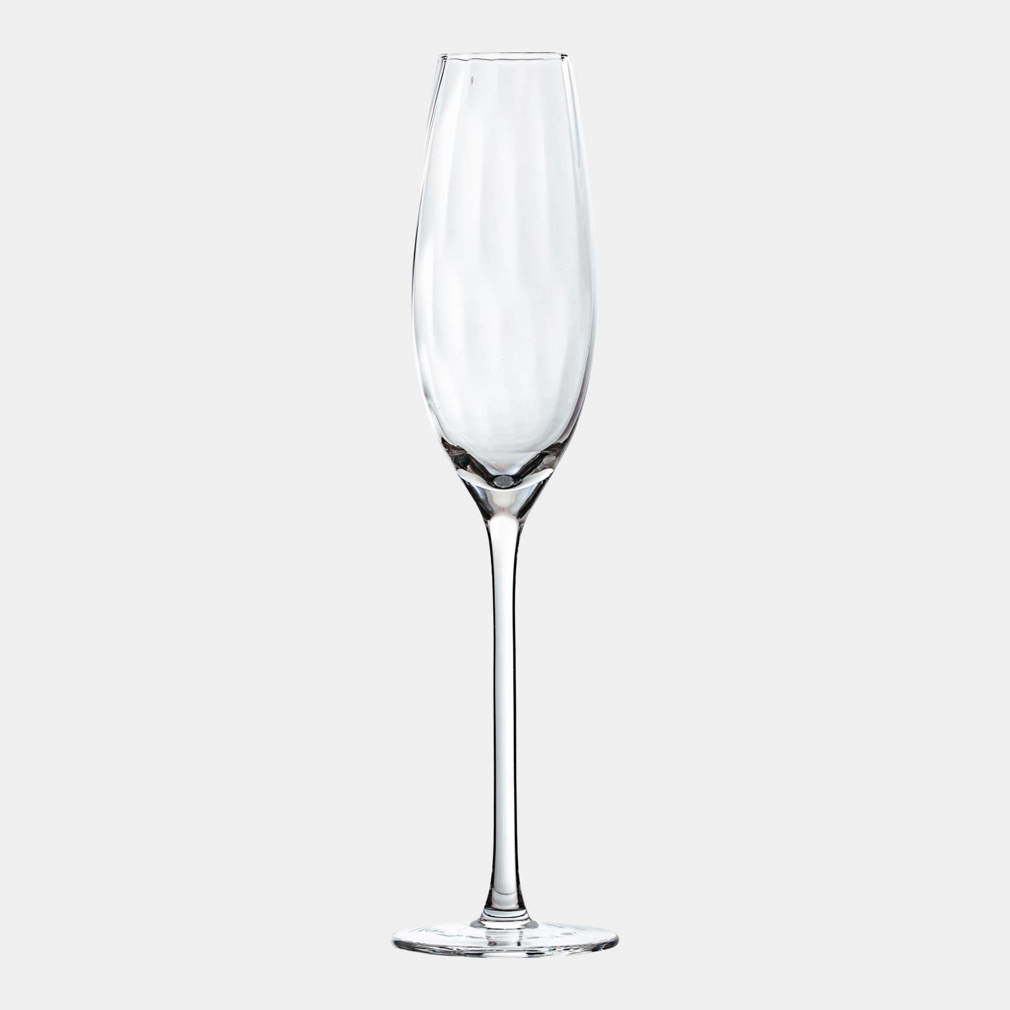Artisan Street Ripple - Set of 4 Champagne Glasses