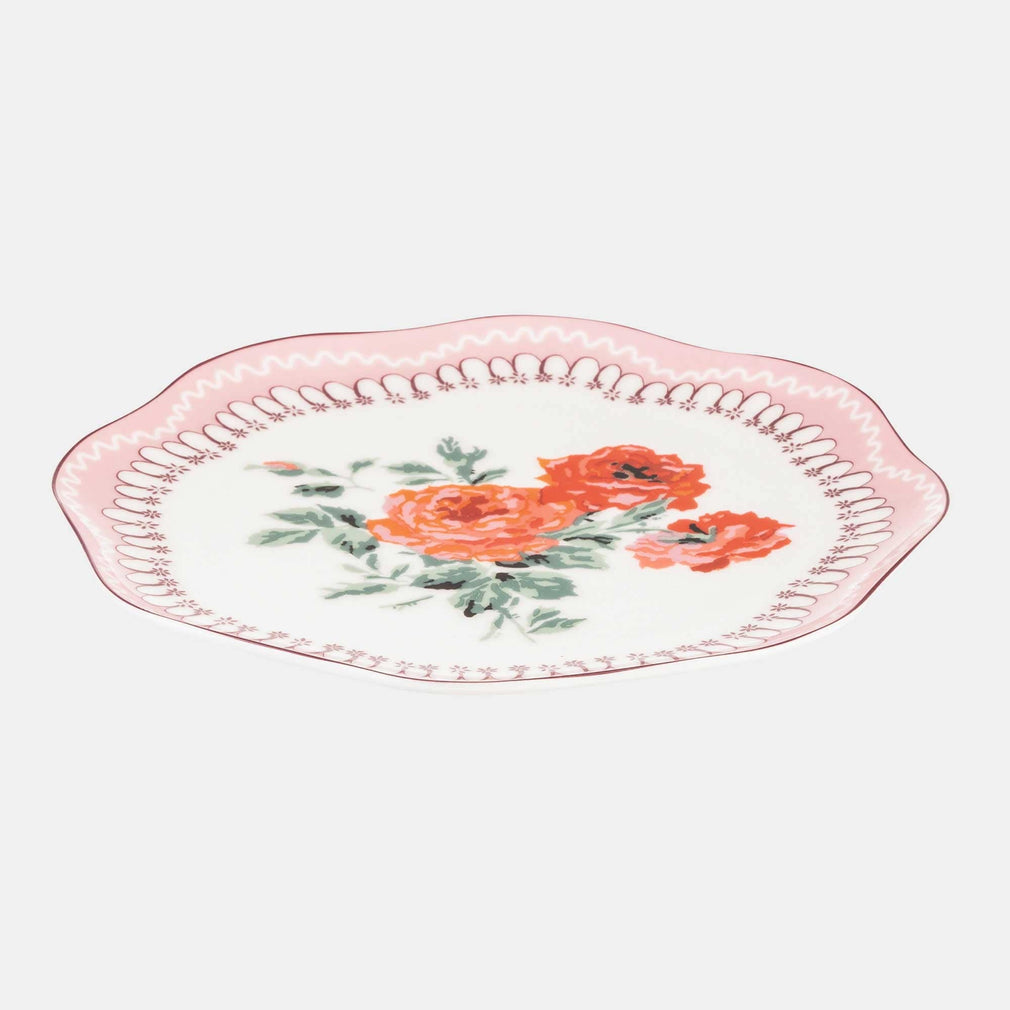 Cath Kidston - Archive Rose 12 Piece Dinner Set