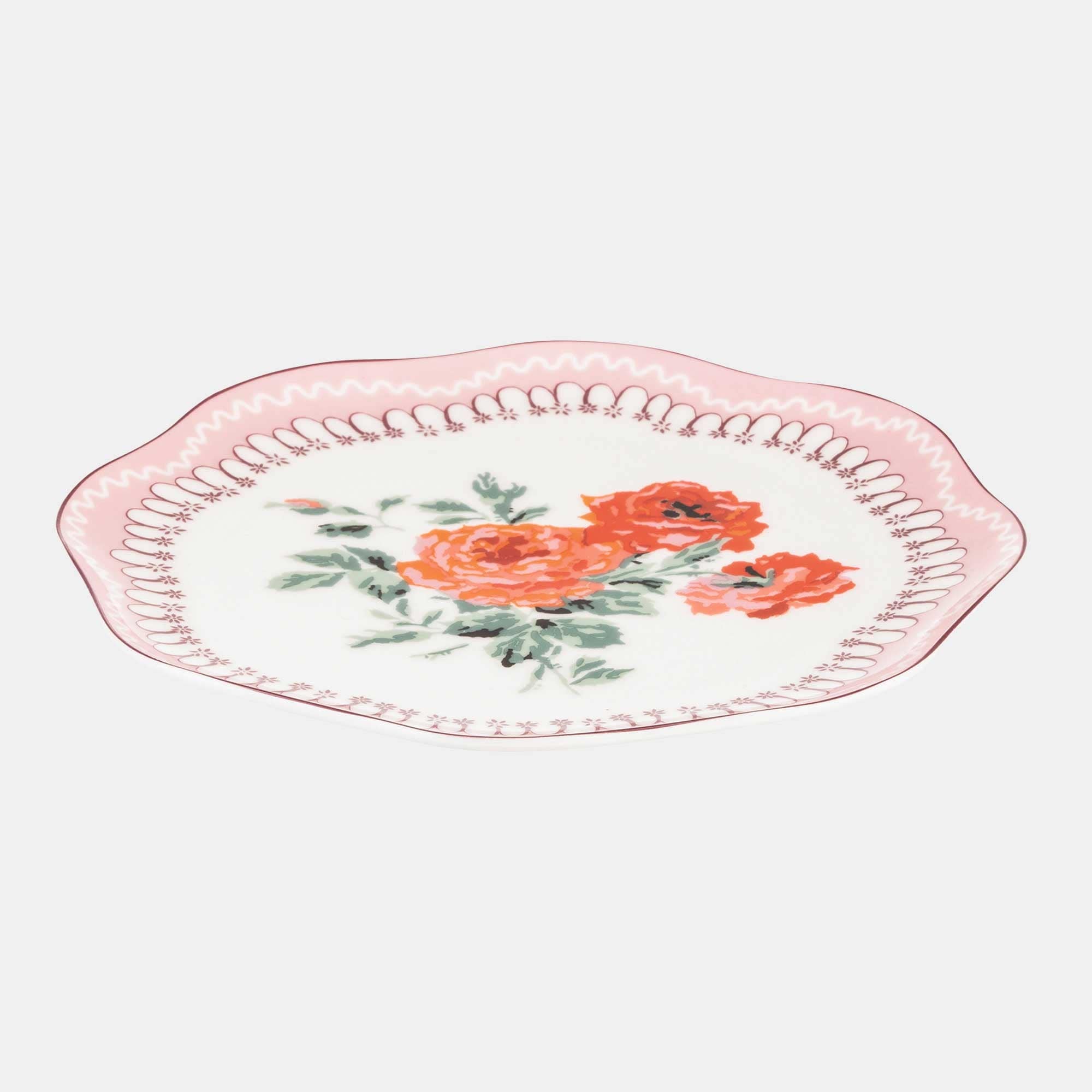 Cath Kidston - Archive Rose 12 Piece Dinner Set