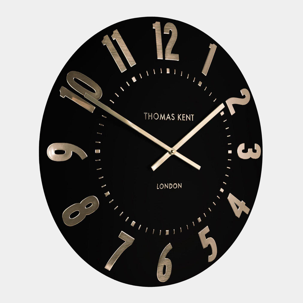 Mulberry - Noir Wall Clock 30cm