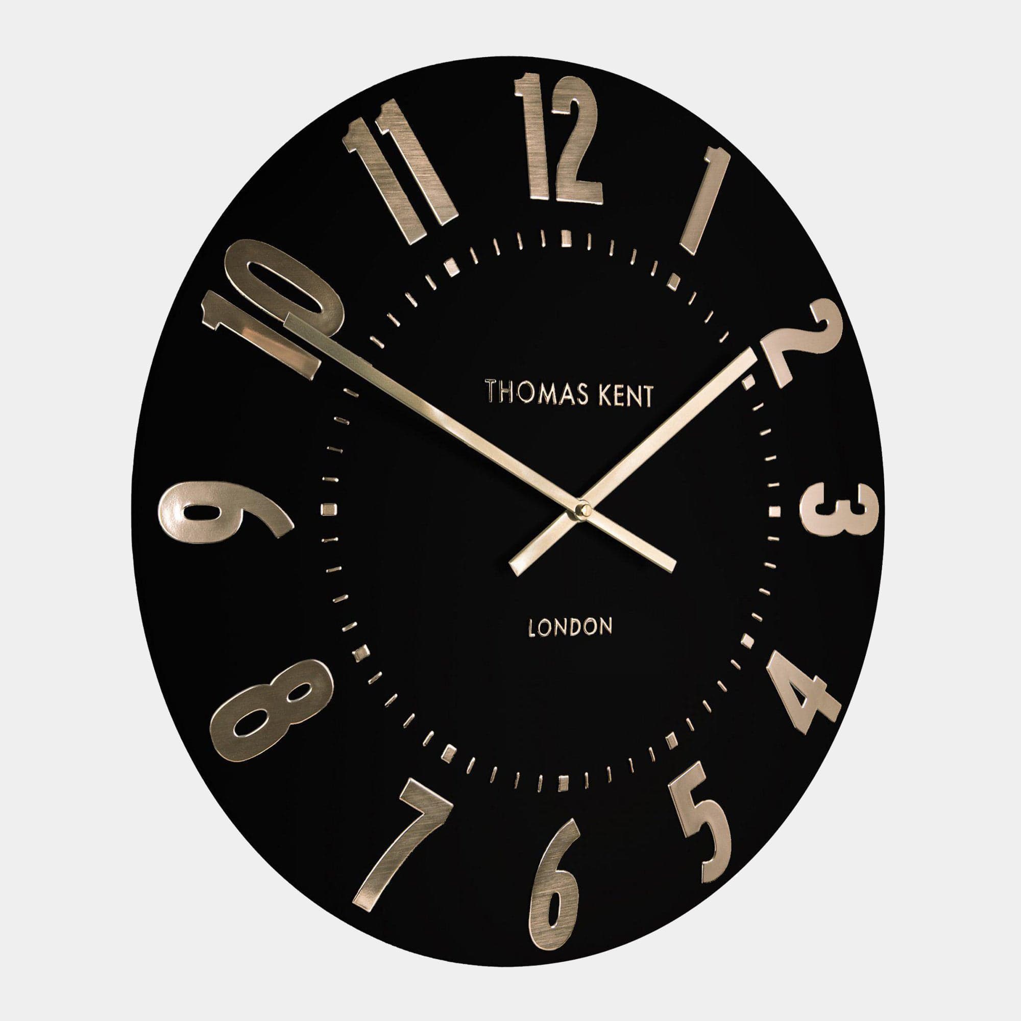 Mulberry - Noir Wall Clock 30cm
