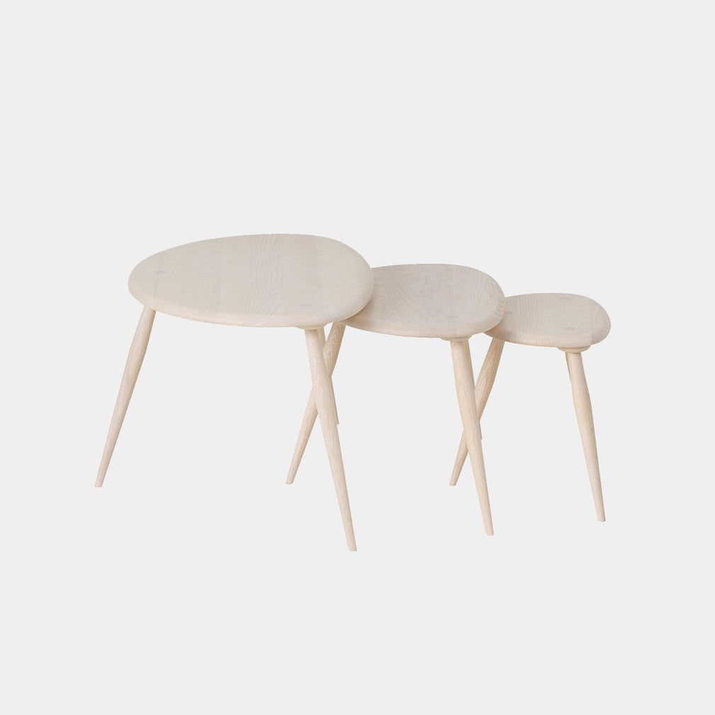 Ercol Collection - Pebble Nest of Tables
