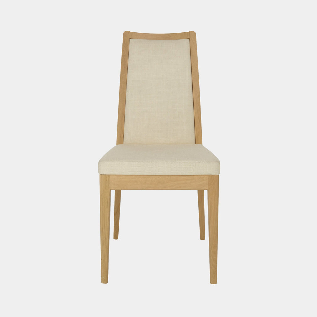 Ercol Romana - Padded Back Dining Chair In Fabric