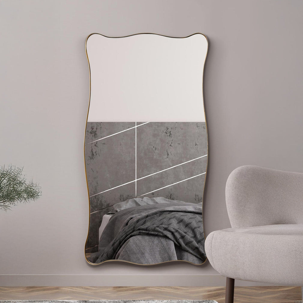 Grand Wave - Gold Mirror