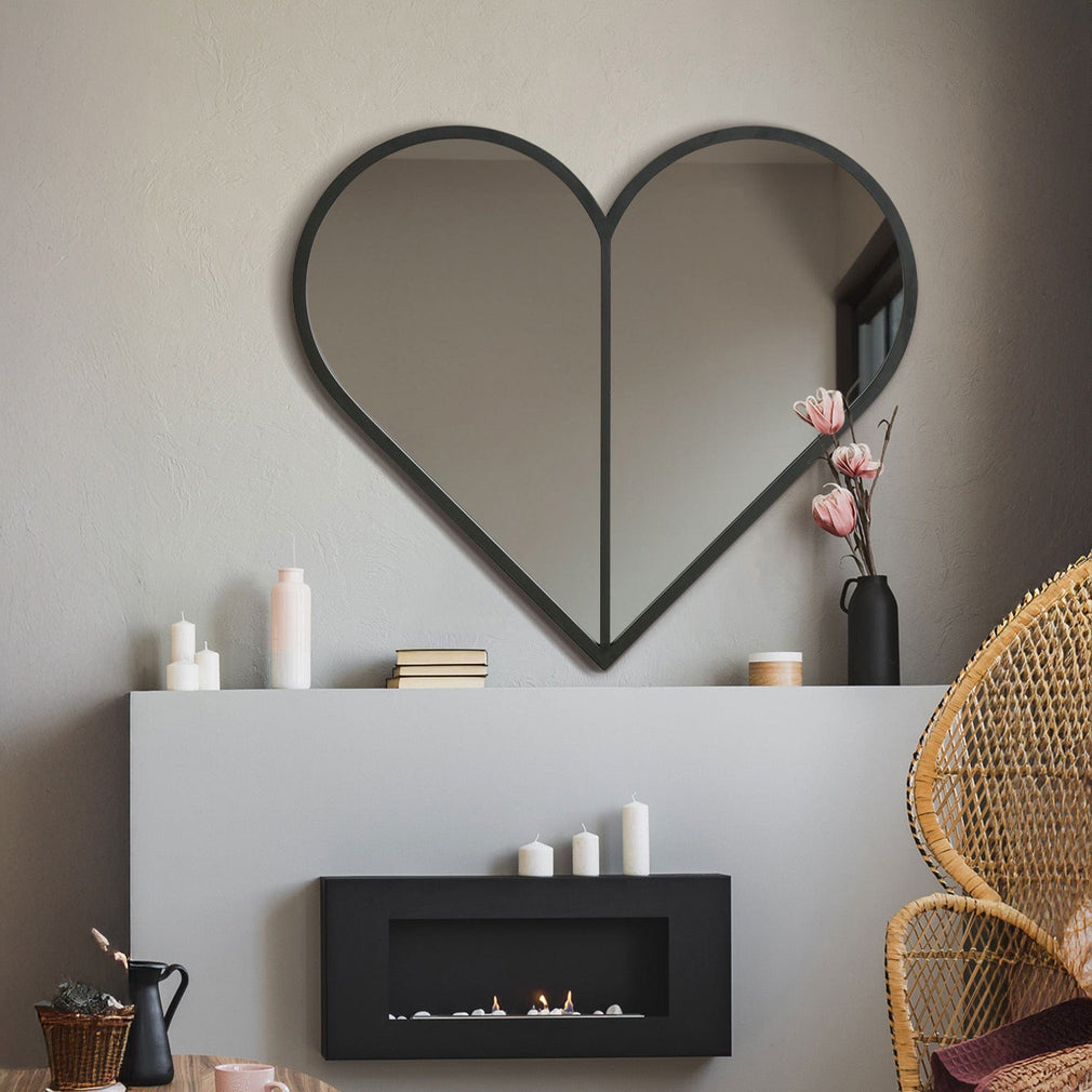 Belle - Heart Shaped Mirror