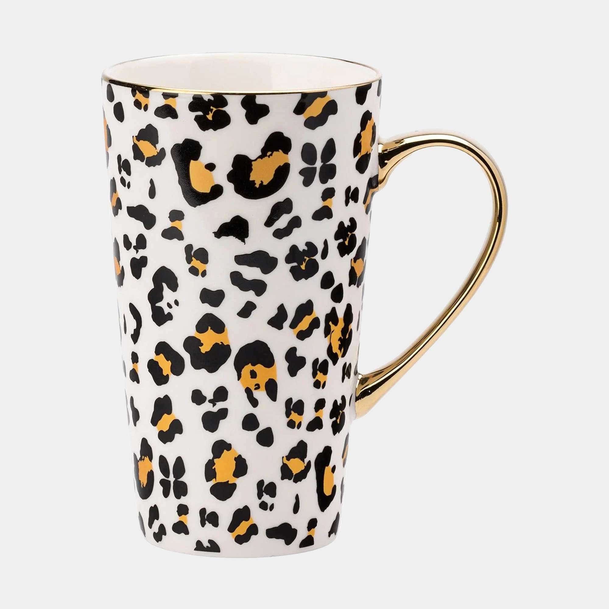 Looking Wild - Leopard Latte Mug
