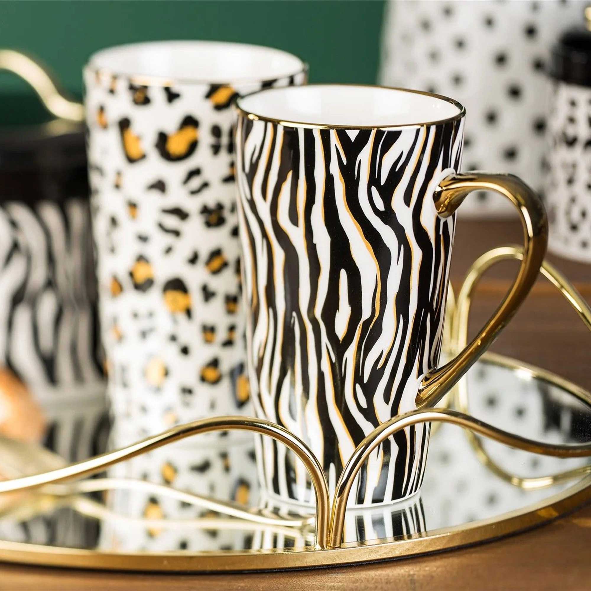 Looking Wild - Leopard Latte Mug