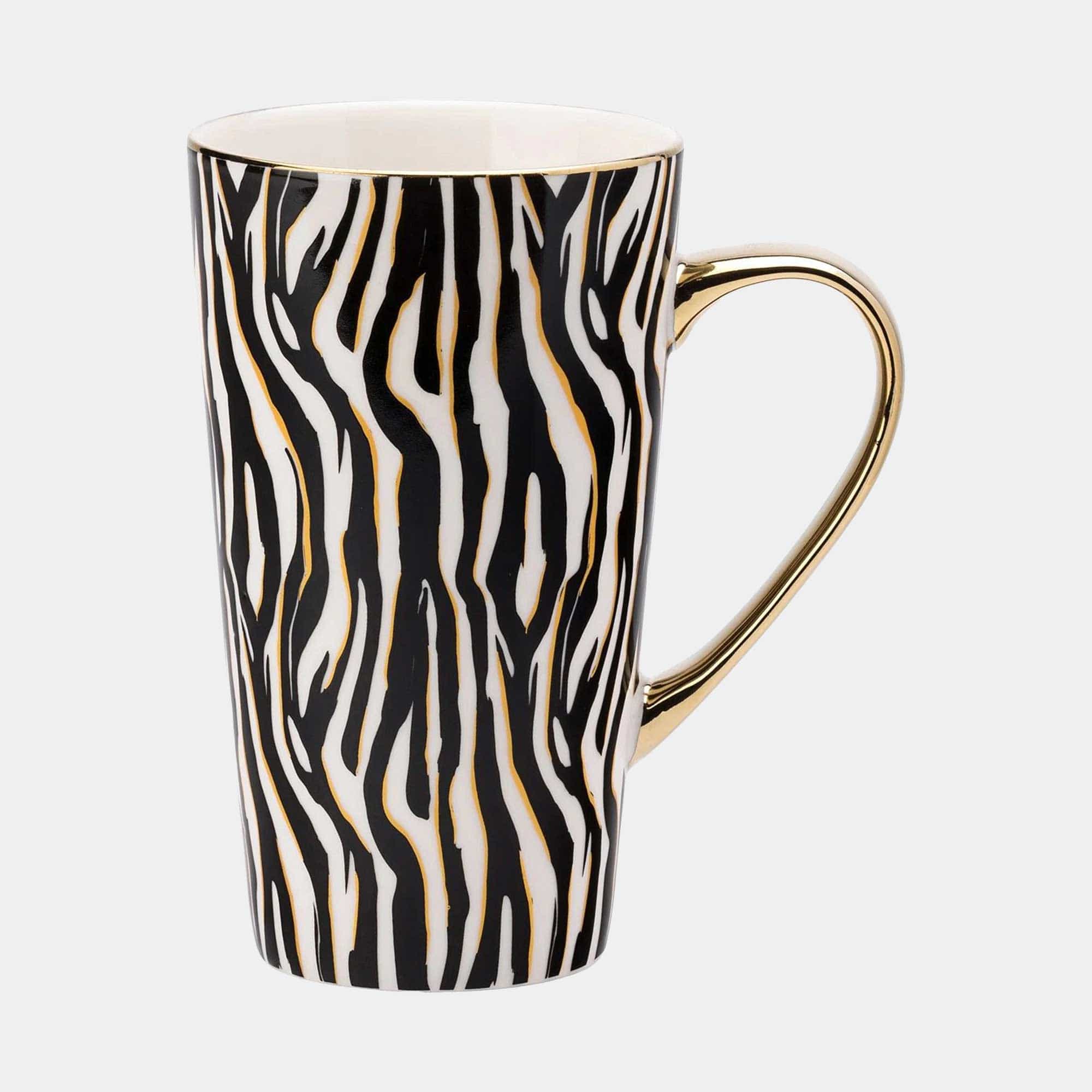 Looking Wild - Zebra Latte Mug