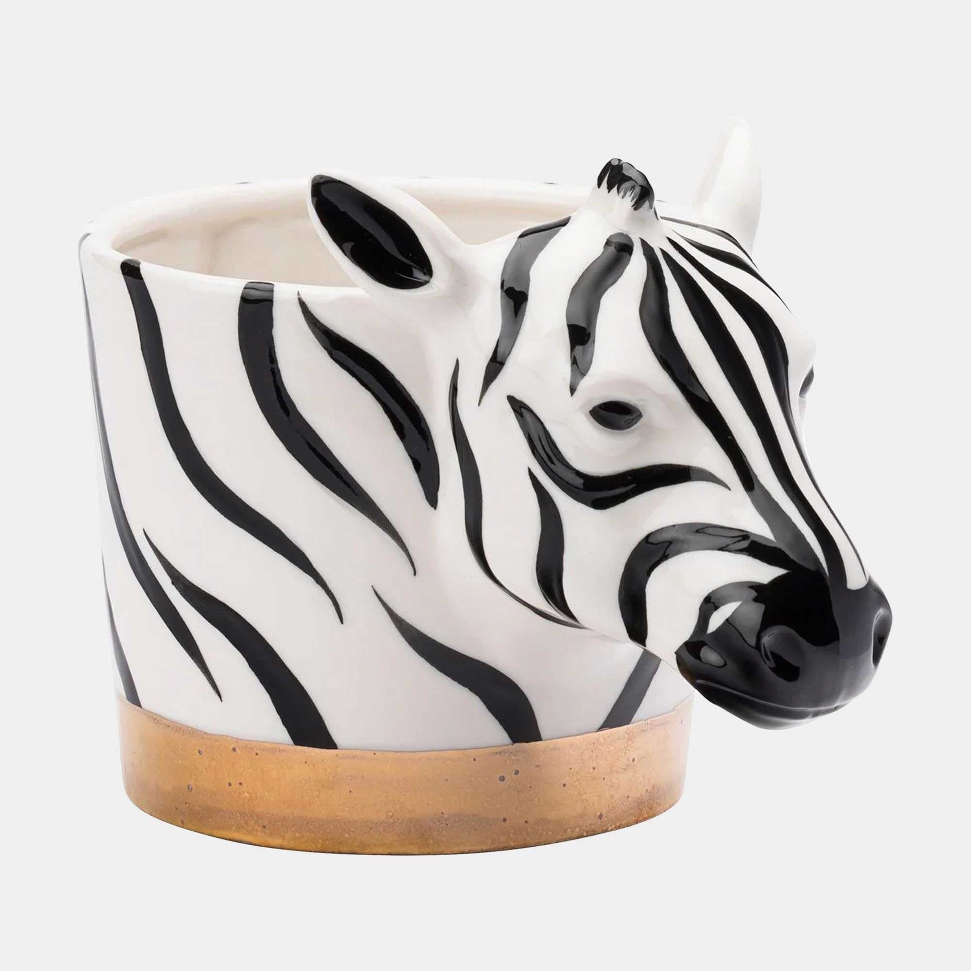 Looking Wild - Zebra Planter