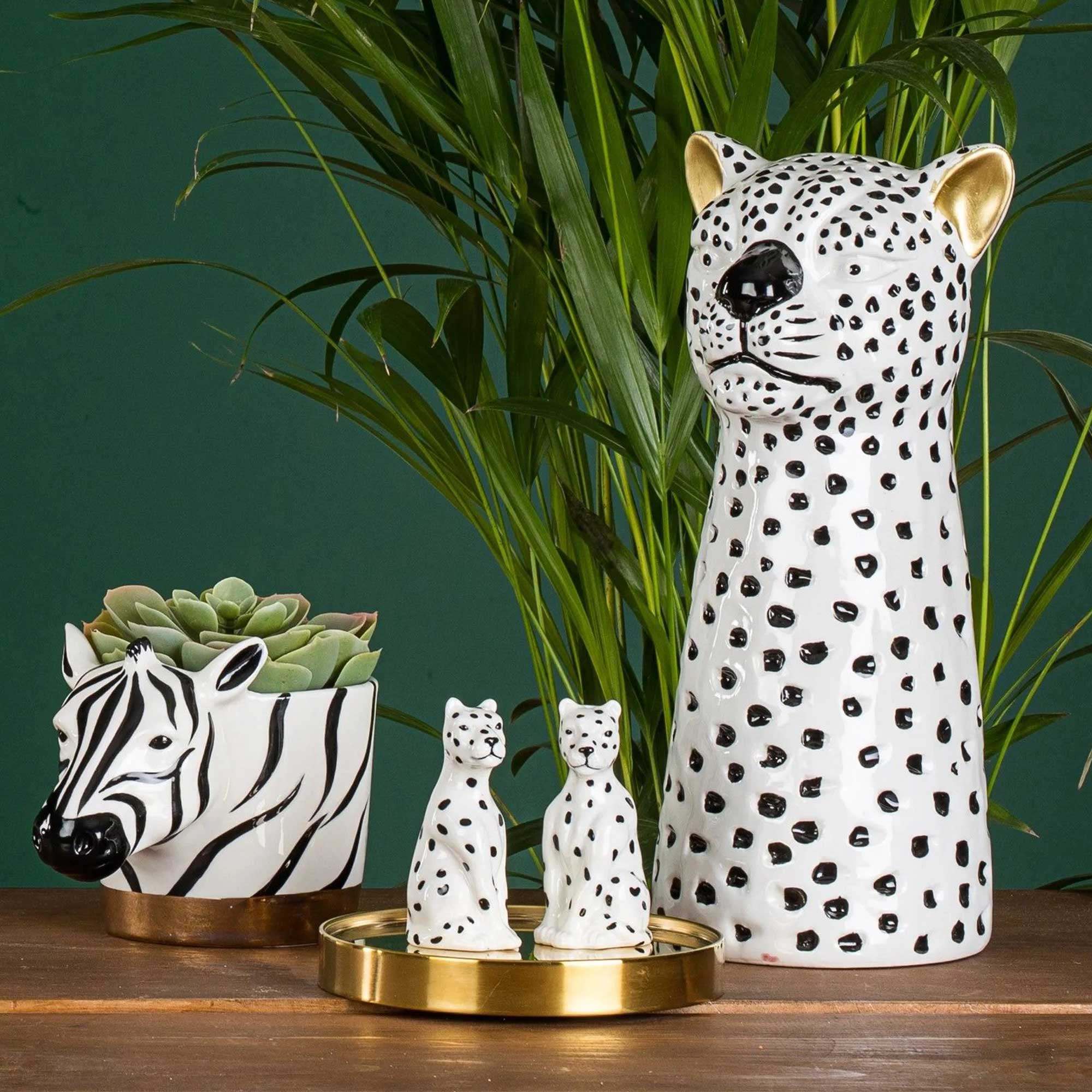 Looking Wild - Leopard Vase