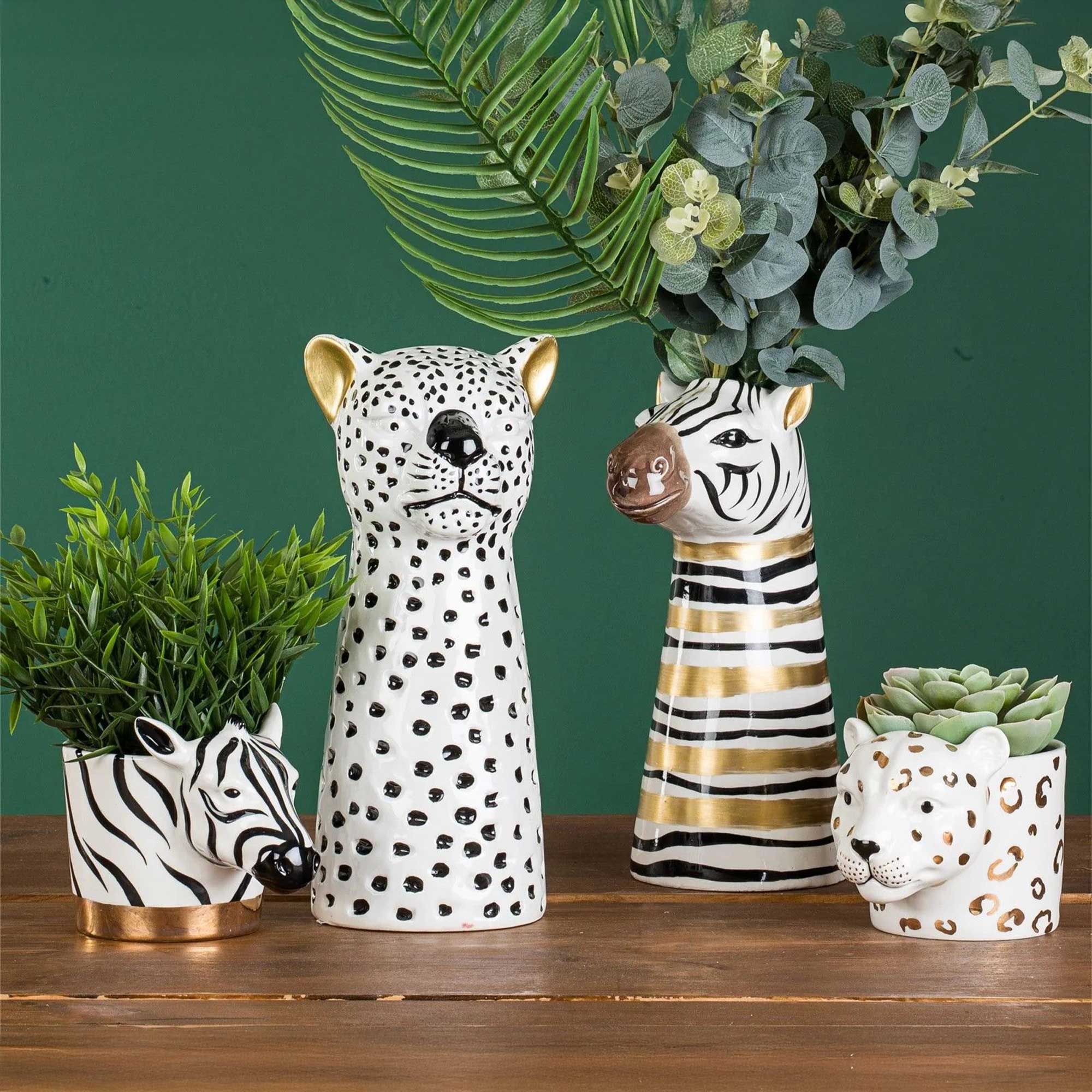 Looking Wild - Leopard Planter