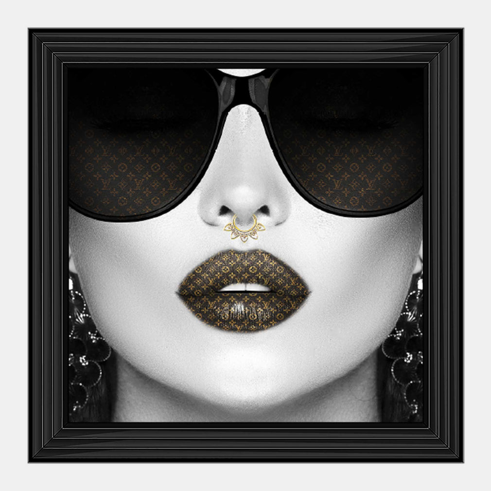 Designer Lips LV - Liquid Art