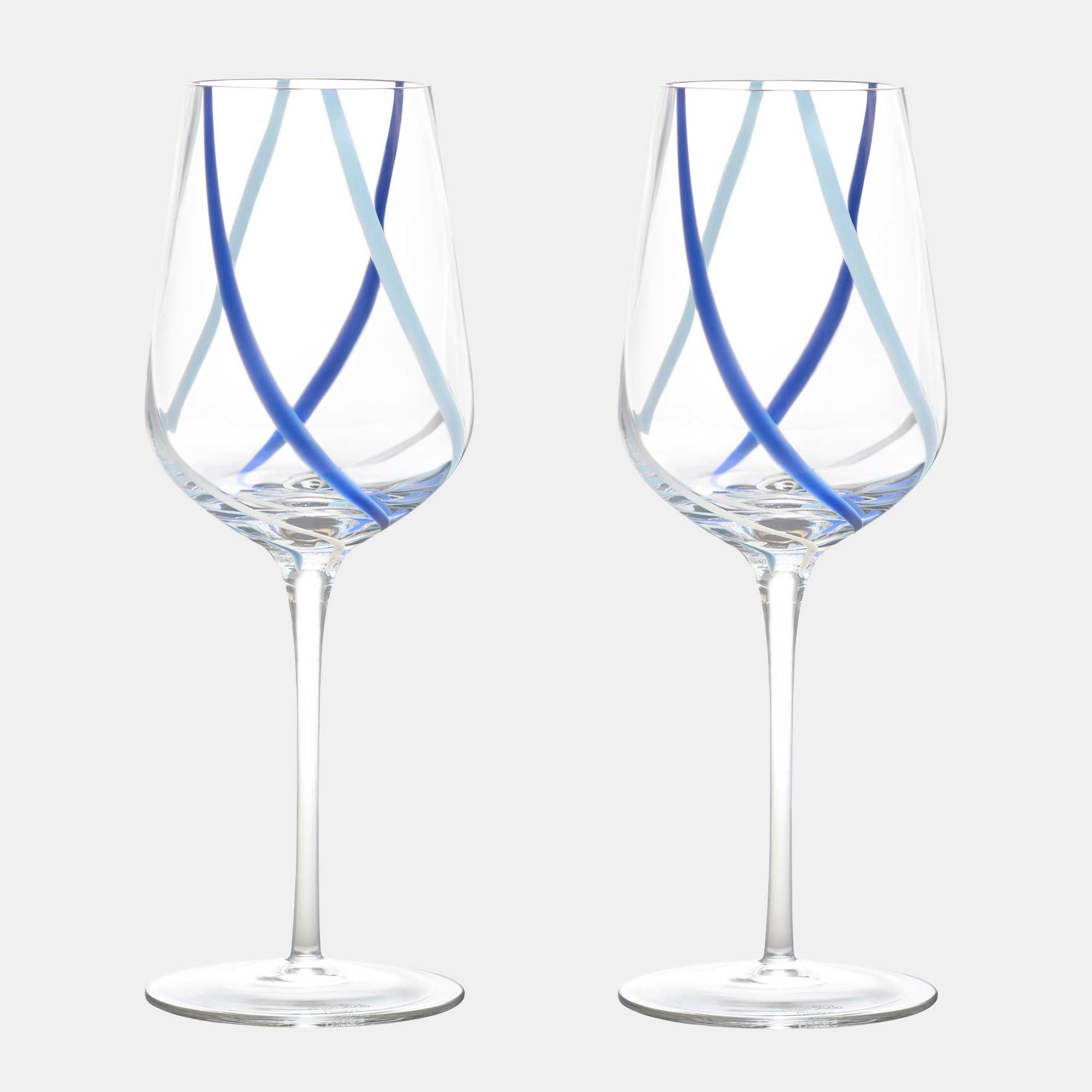 Rio Azure - Set of 2 Wine Glasses
