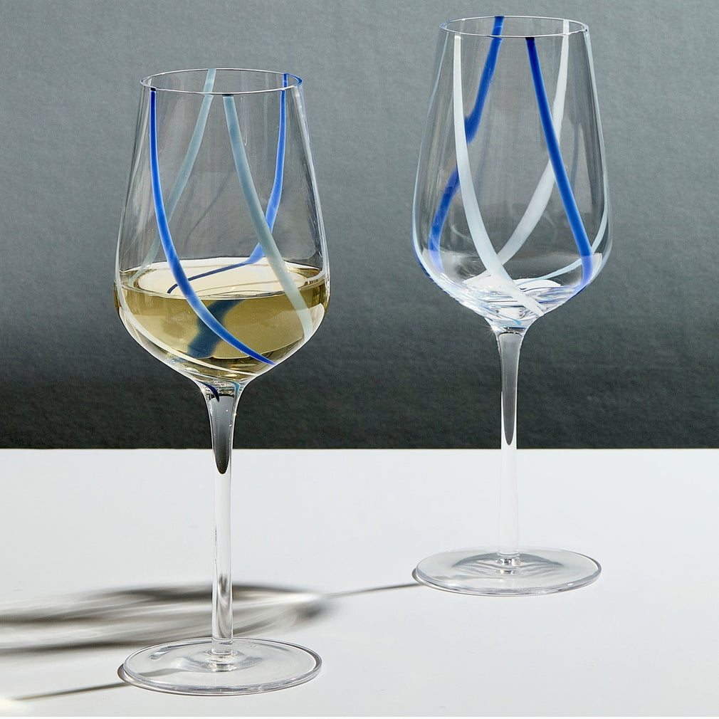 Rio Azure - Set of 2 Wine Glasses
