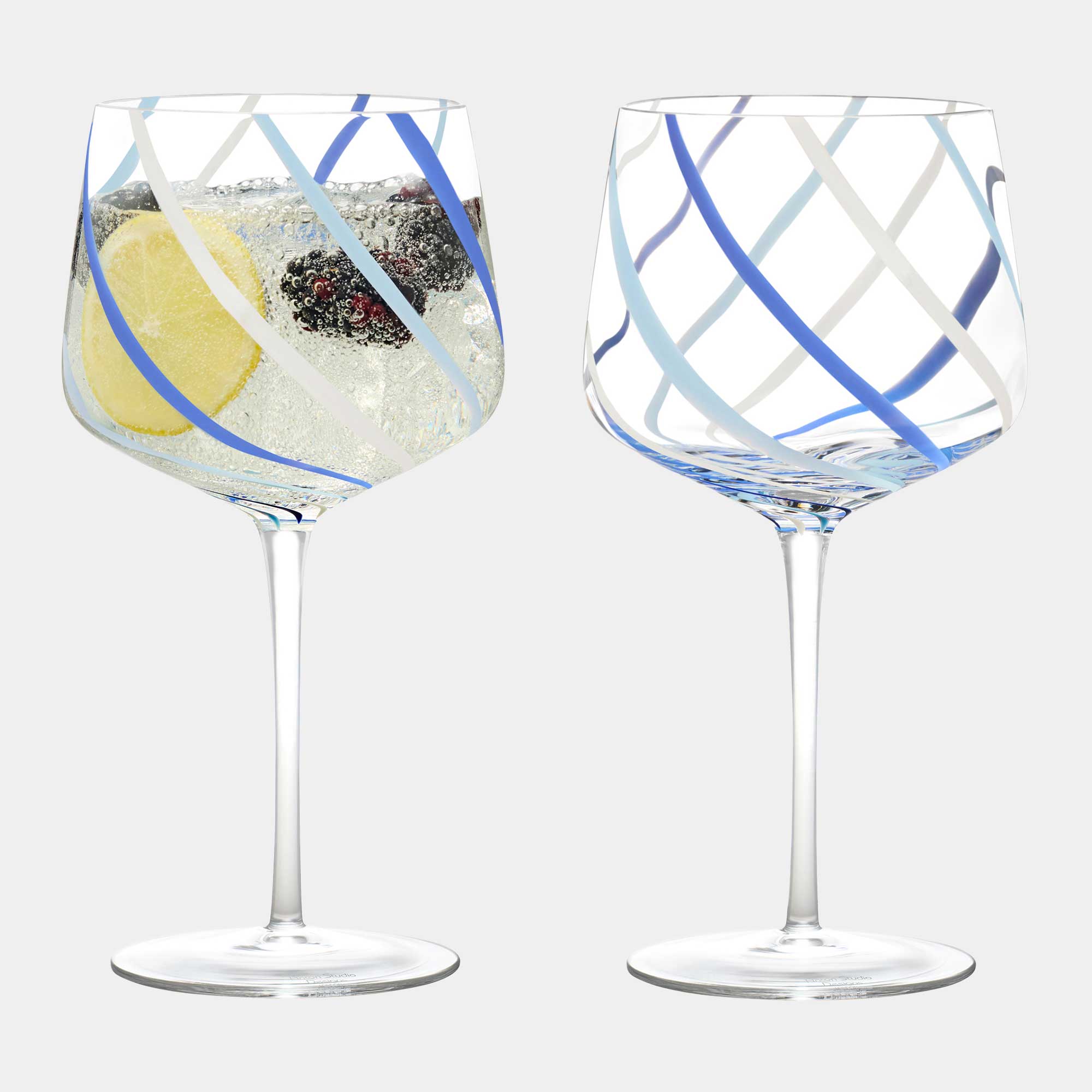 Rio Azure - Set of 2 Gin Glasses